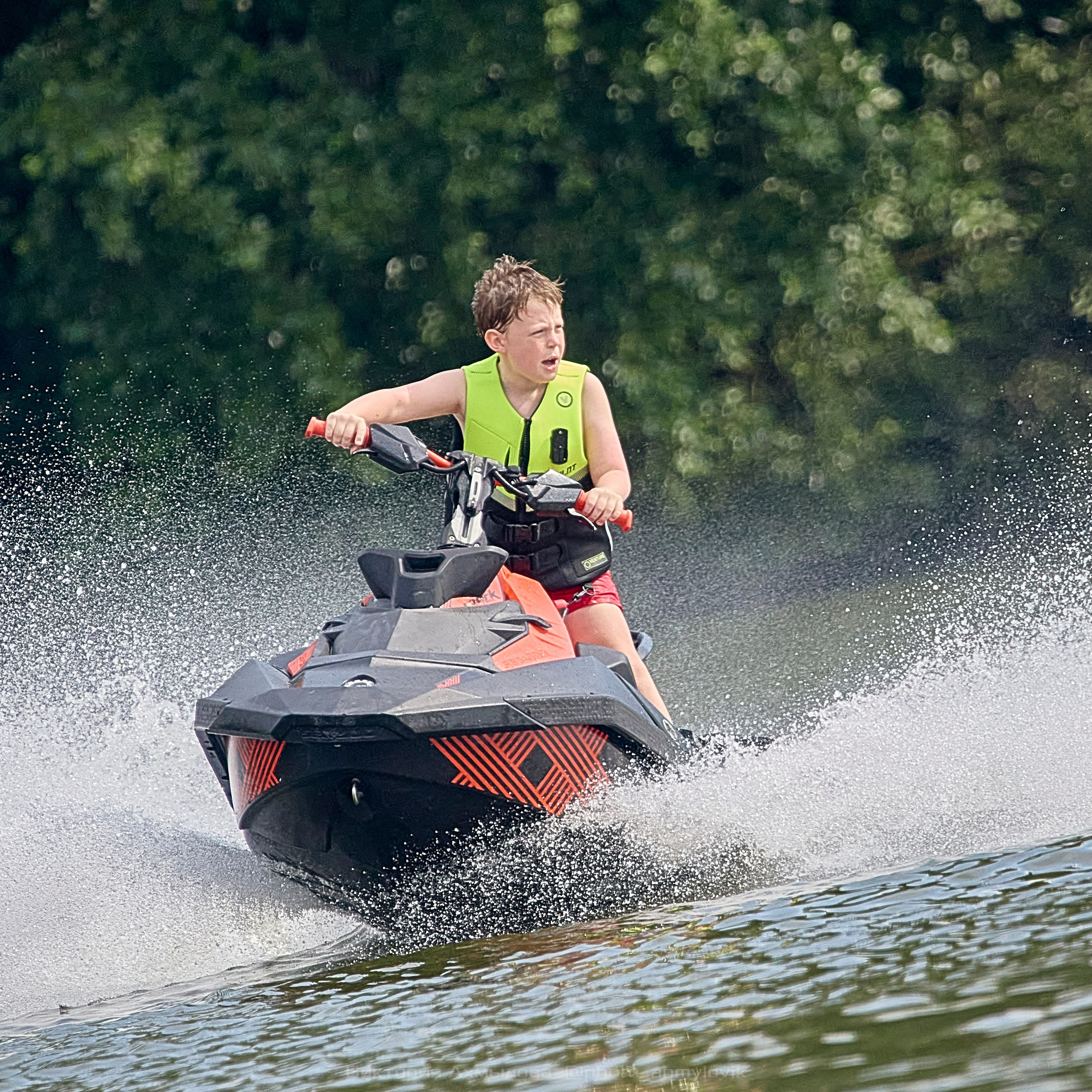 Аквабайки на Северке