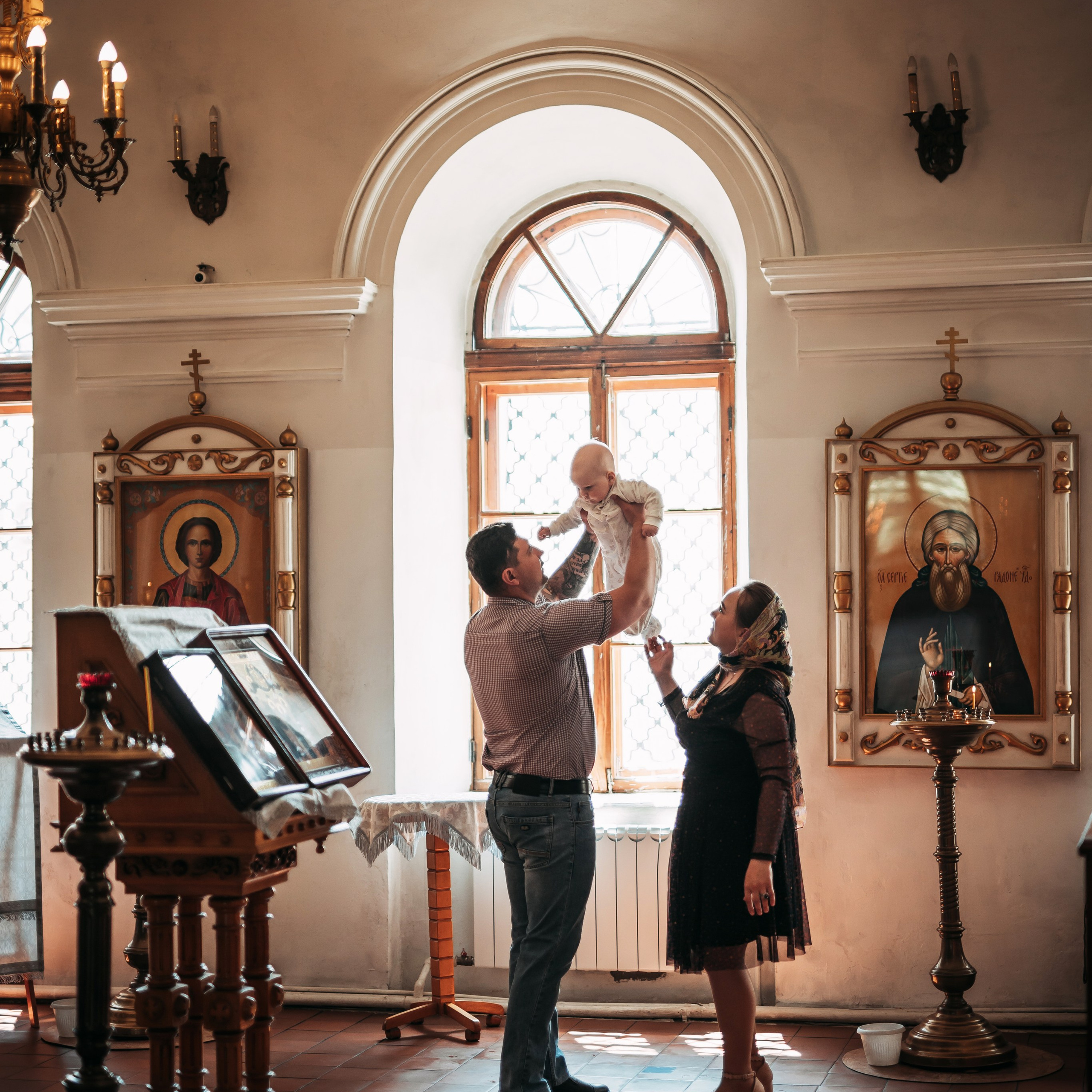 Крещение Федора