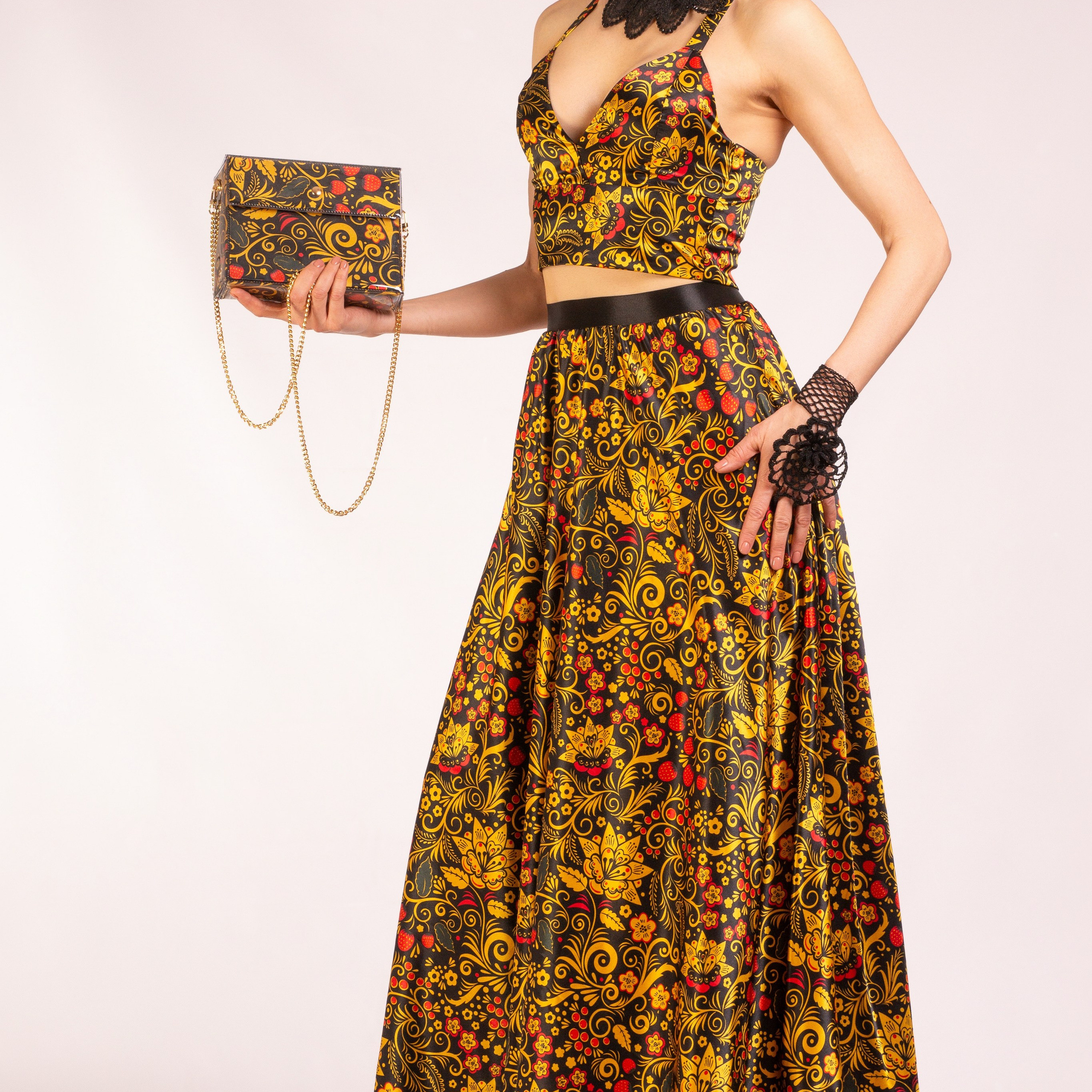 Сумочка хохлома. Бренд одежды IriS