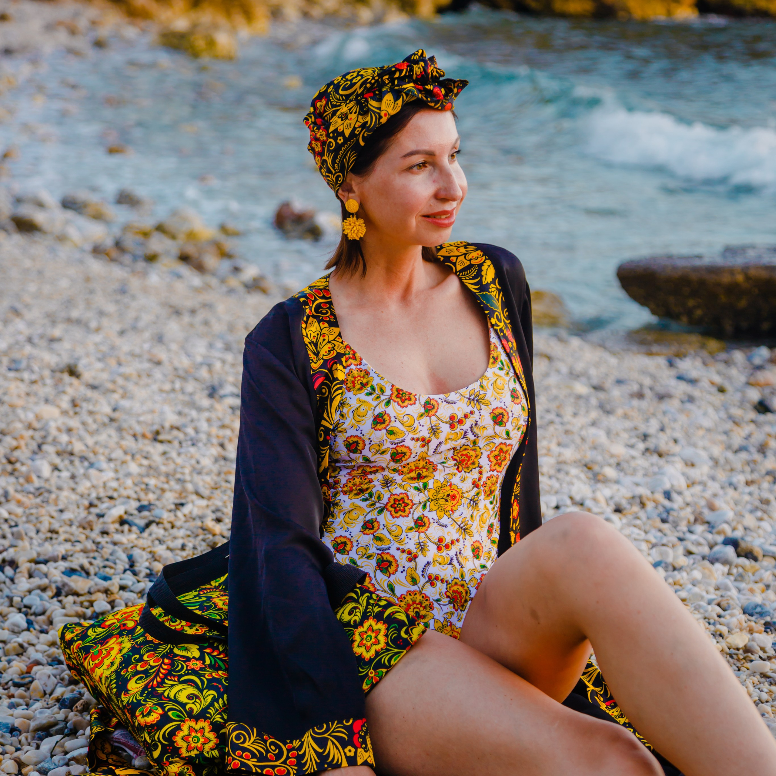 Пляжная коллекция Хохлома