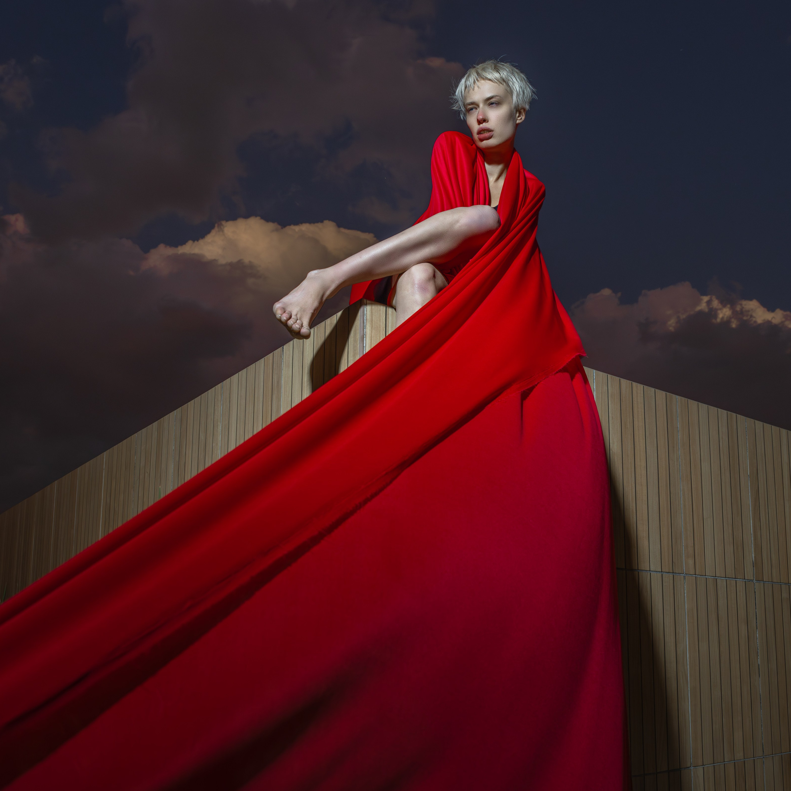 Alone. Denis Borovskikh photographer fine art fashion