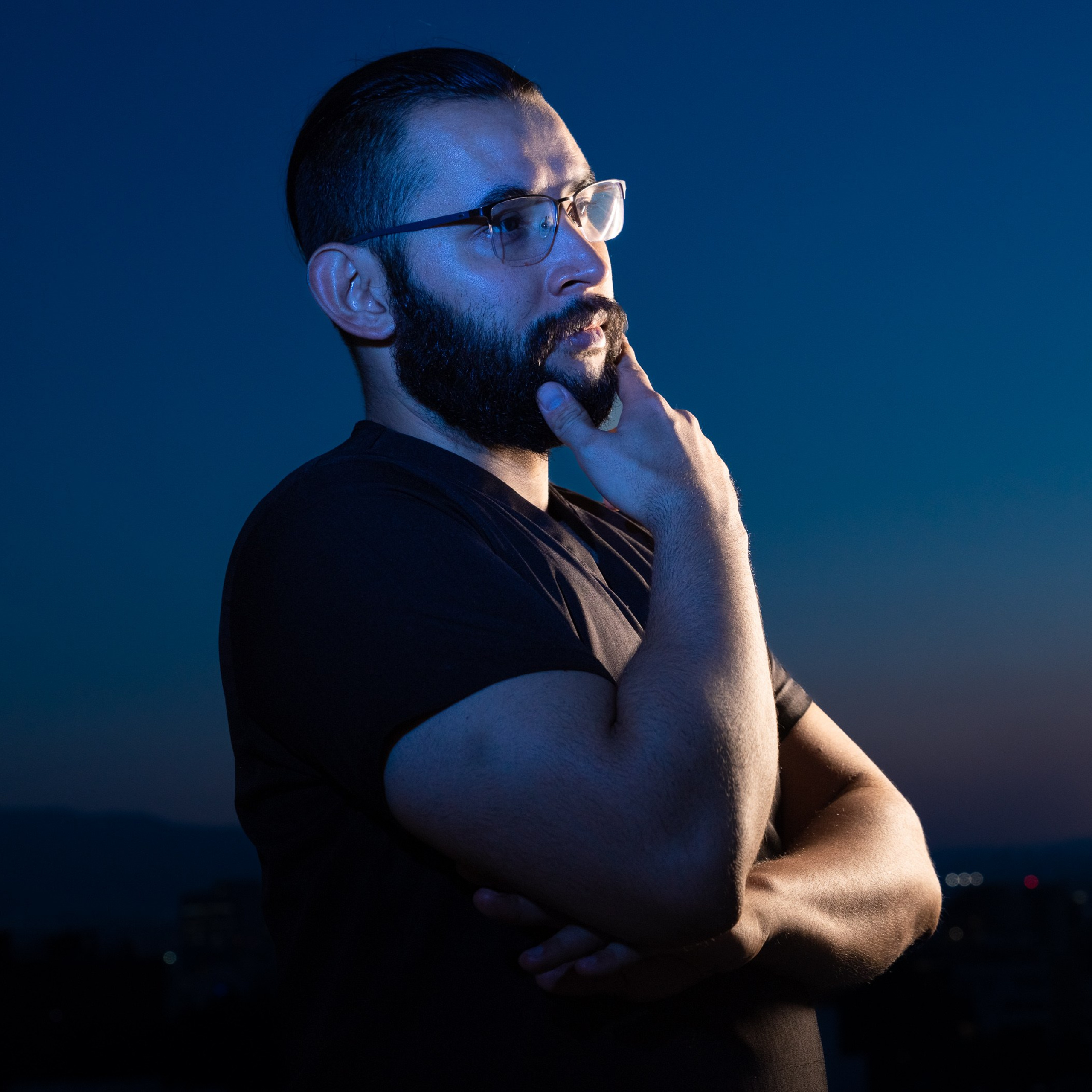 Portraits of men. Denis Borovskikh photographer fine art fashion