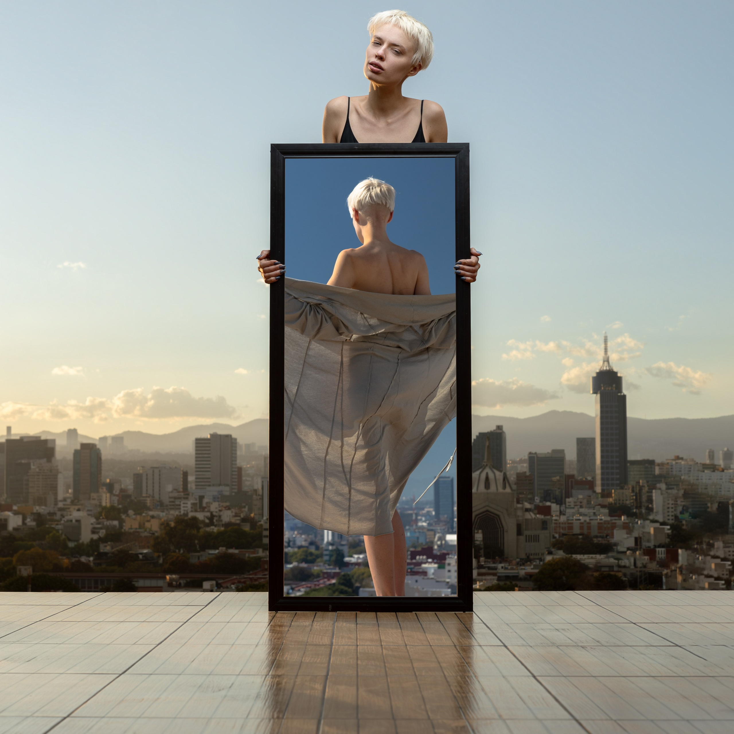 Alien. Denis Borovskikh photographer fine art fashion