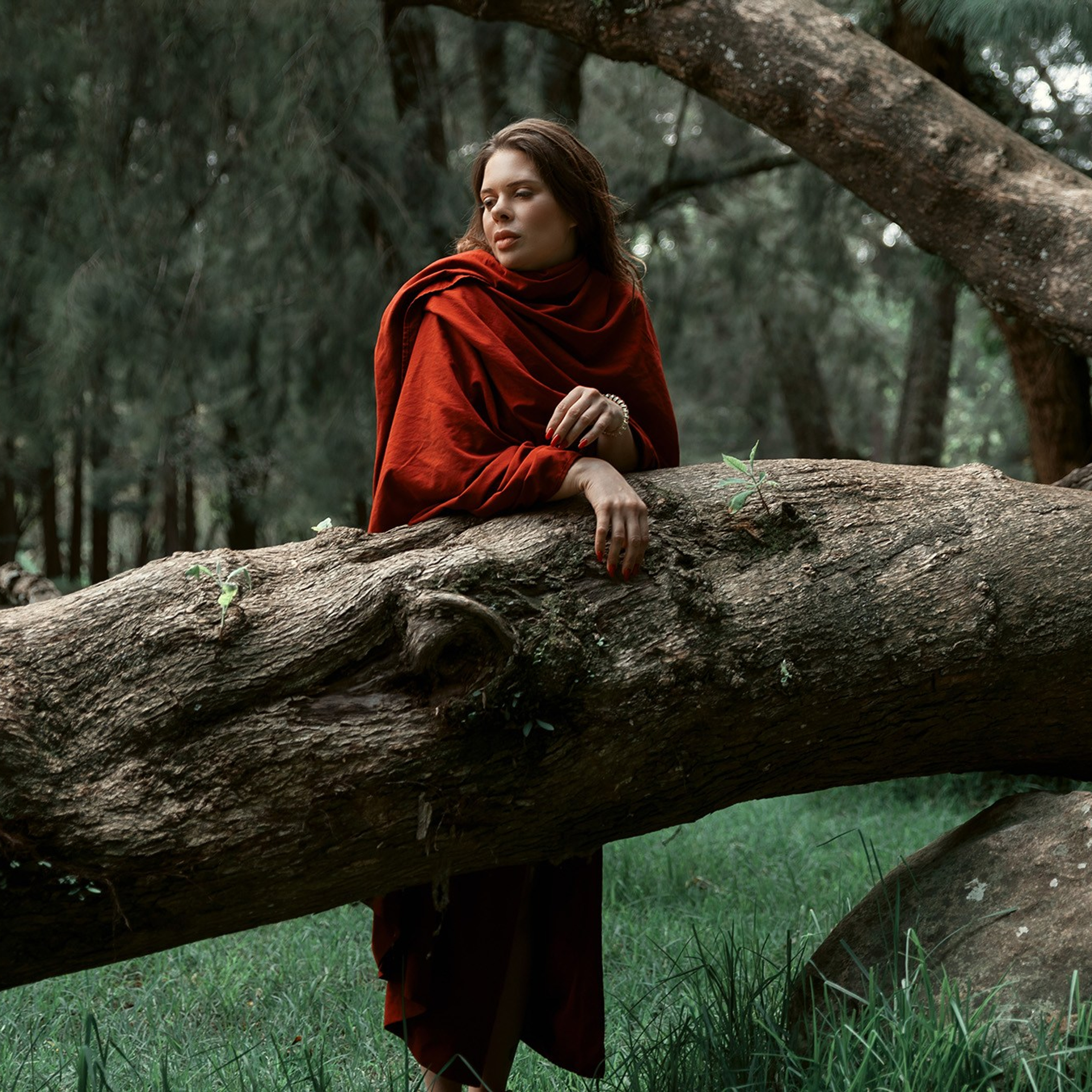 Time river. Denis Borovskikh photographer fine art fashion