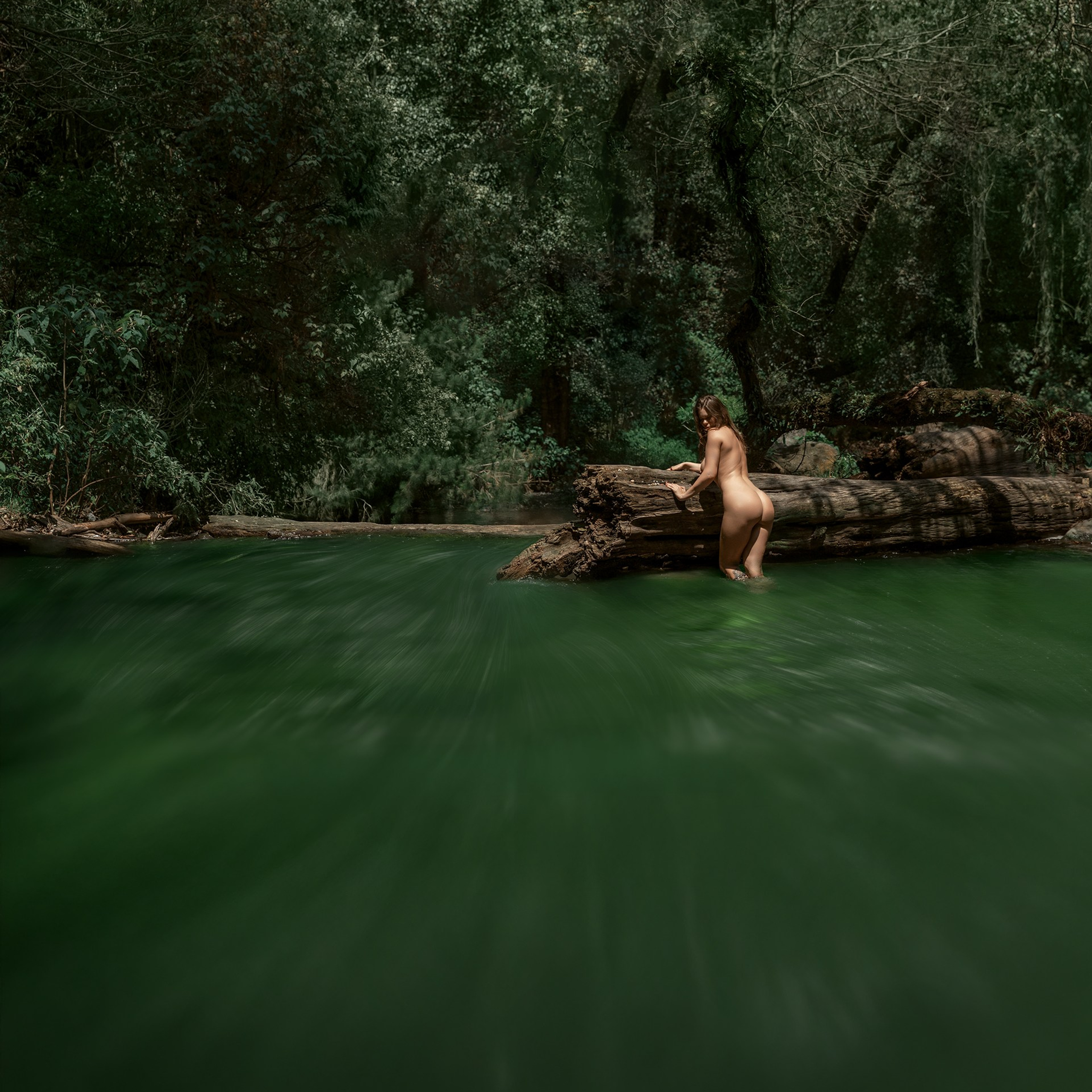 Time river. Denis Borovskikh photographer fine art fashion