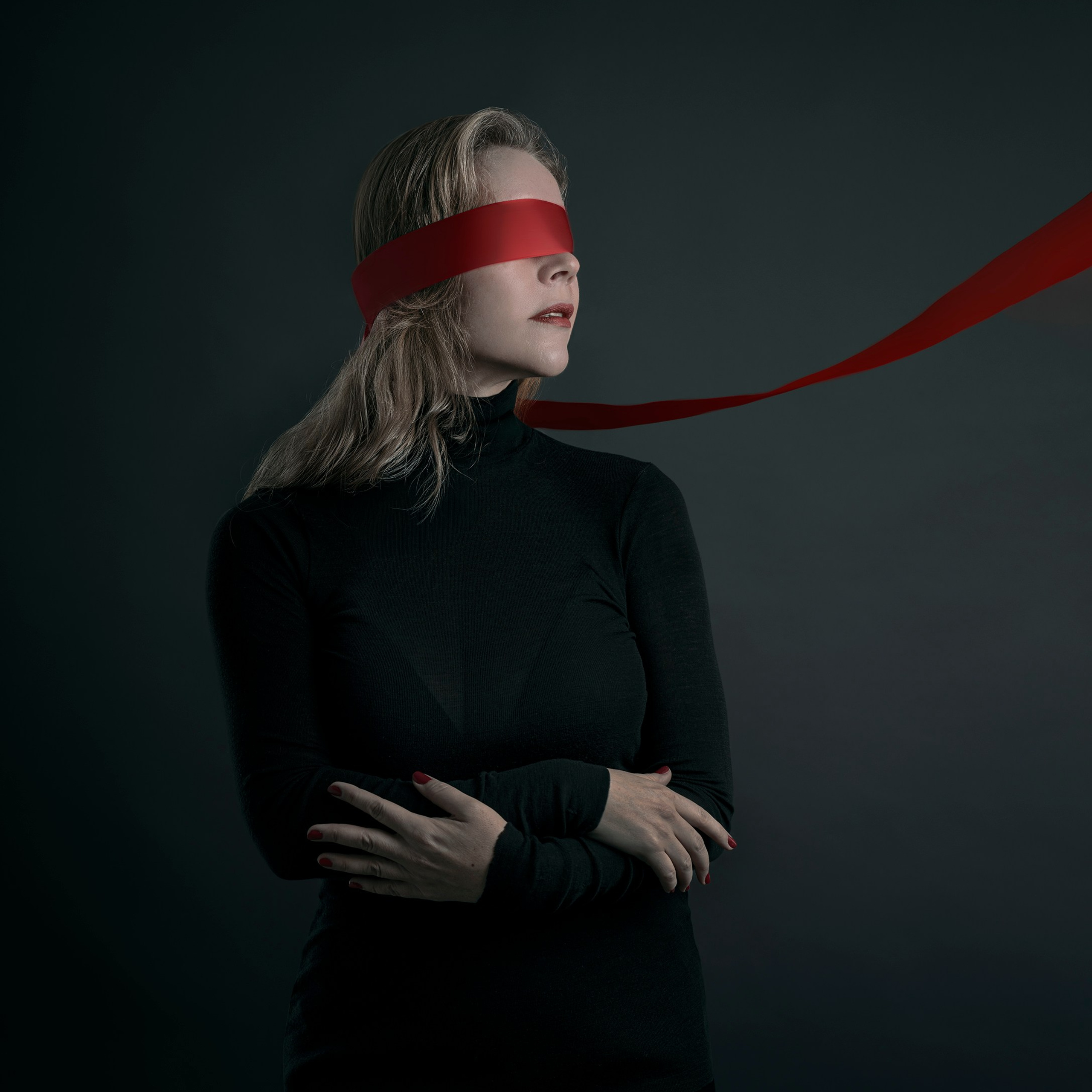The Departing Red. Denis Borovskikh photographer fine art fashion