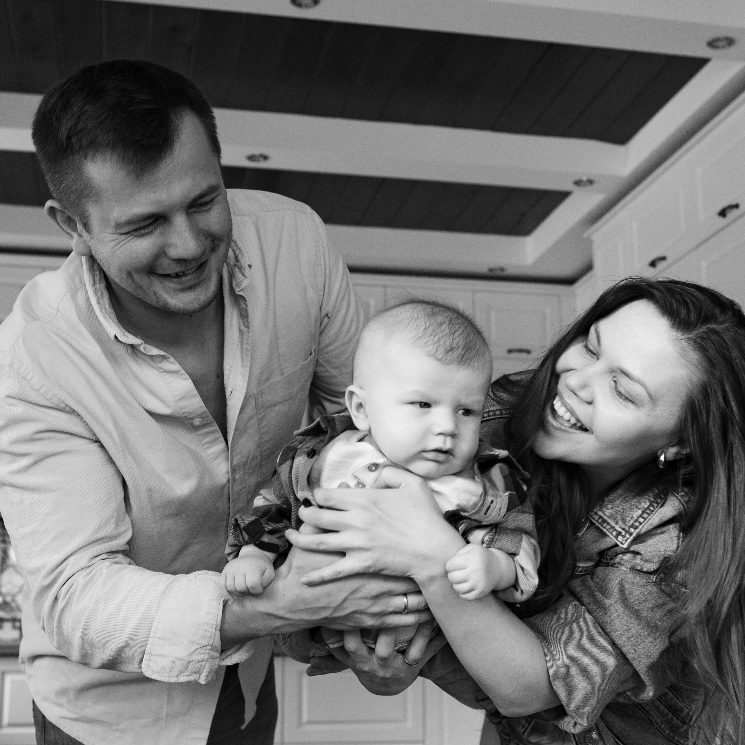 Сергей + Гульшат и малыш Владислав