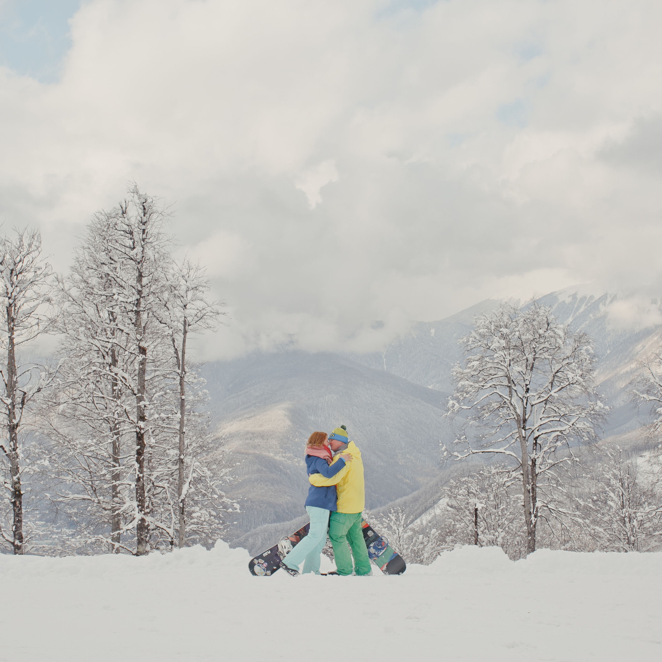 Love Story на Роза Пик. Сочи, Россия