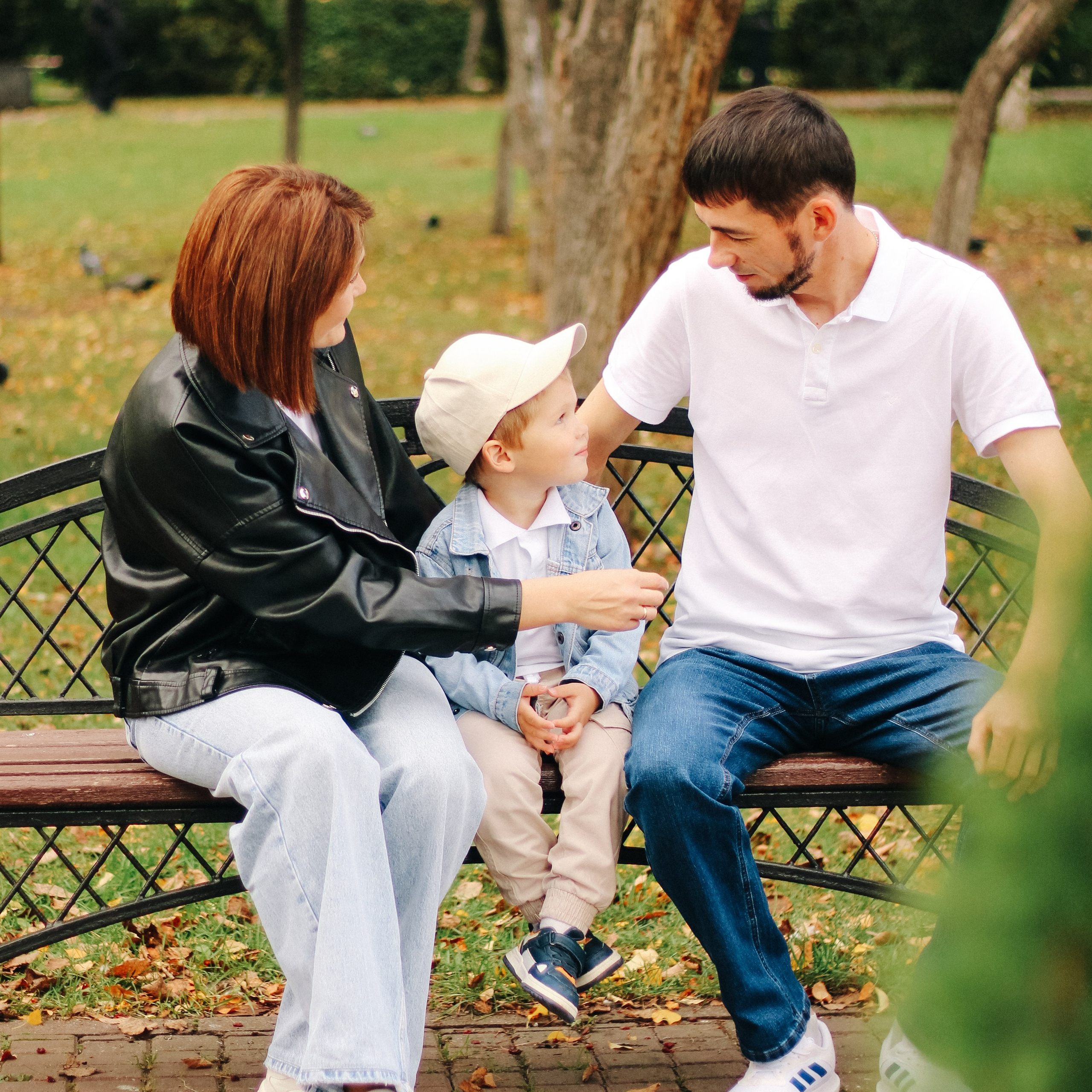 Дмитрий, Оксана и Даня