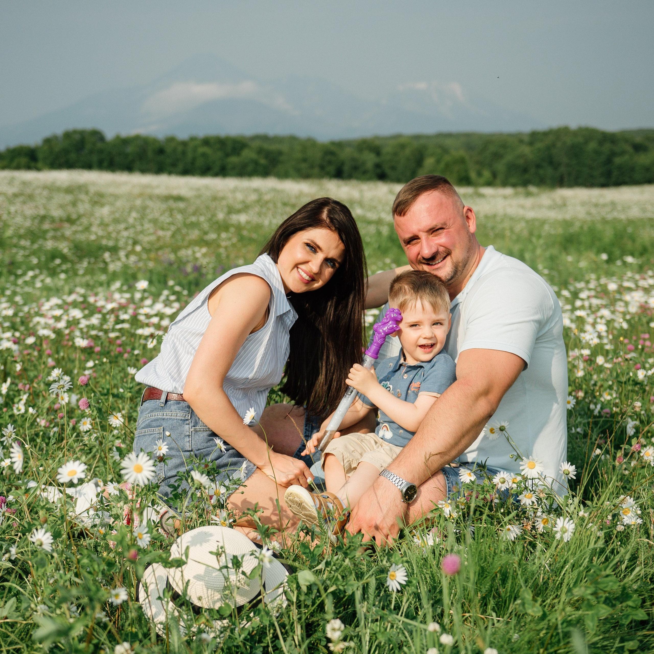 Женя, Миша, Лева