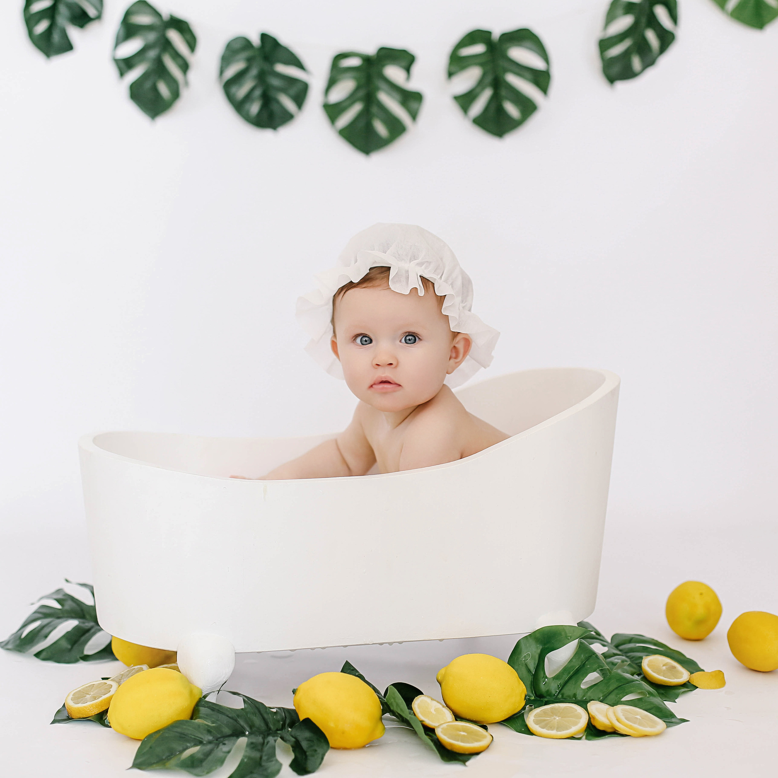 Ванночка с лимонами