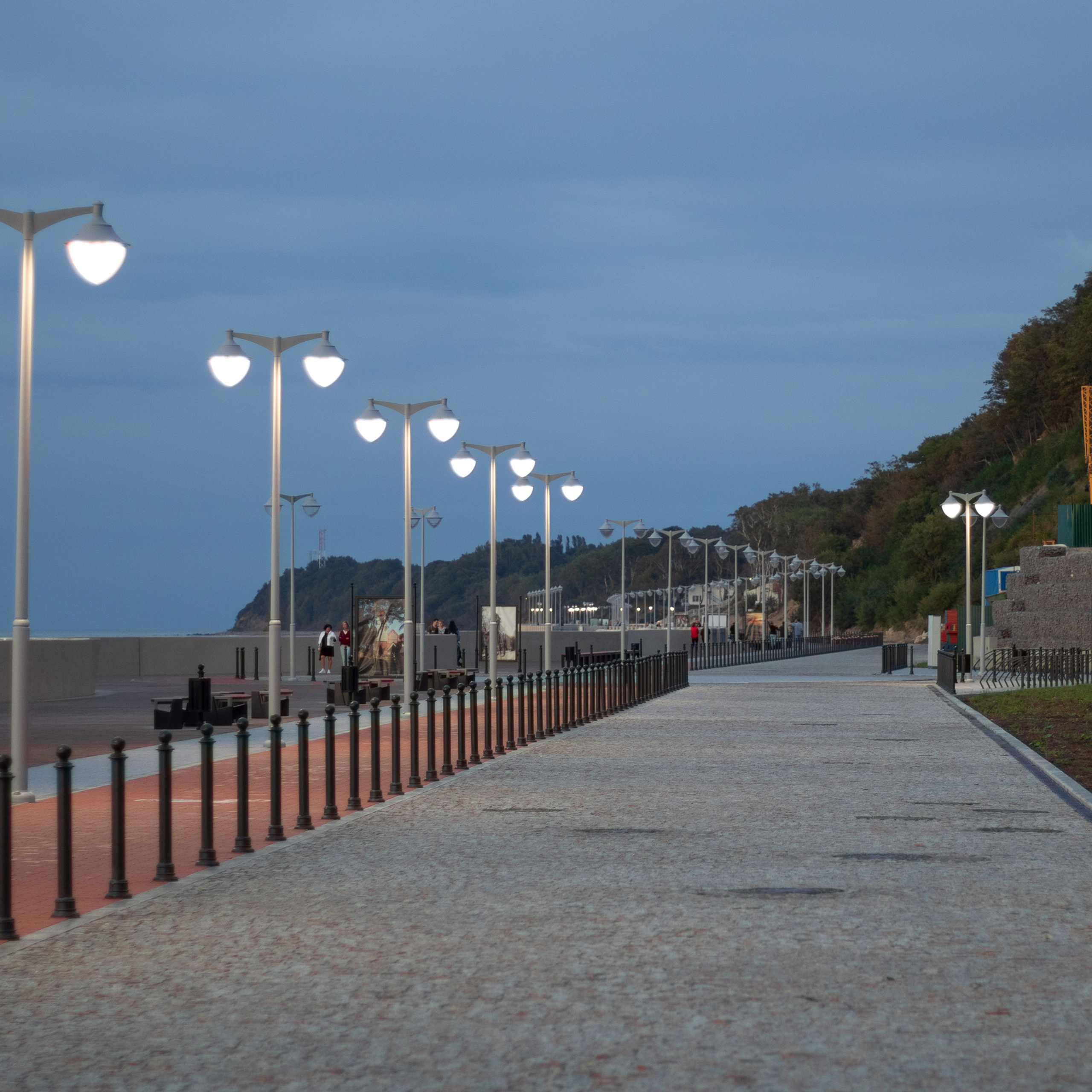 Светлогорск. Достопримечательности. Новый Променад.