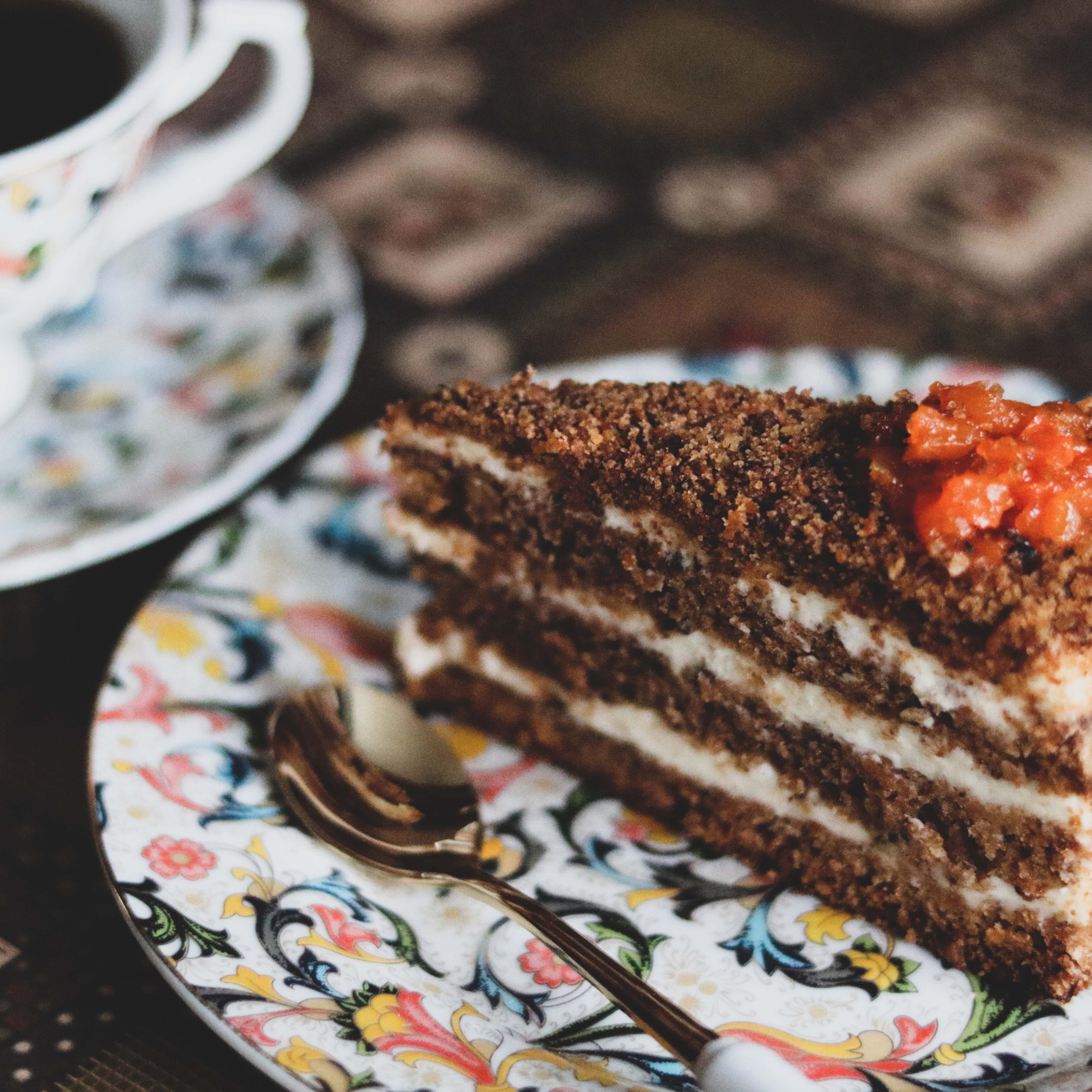 Морковный торт из булочной Фокина.