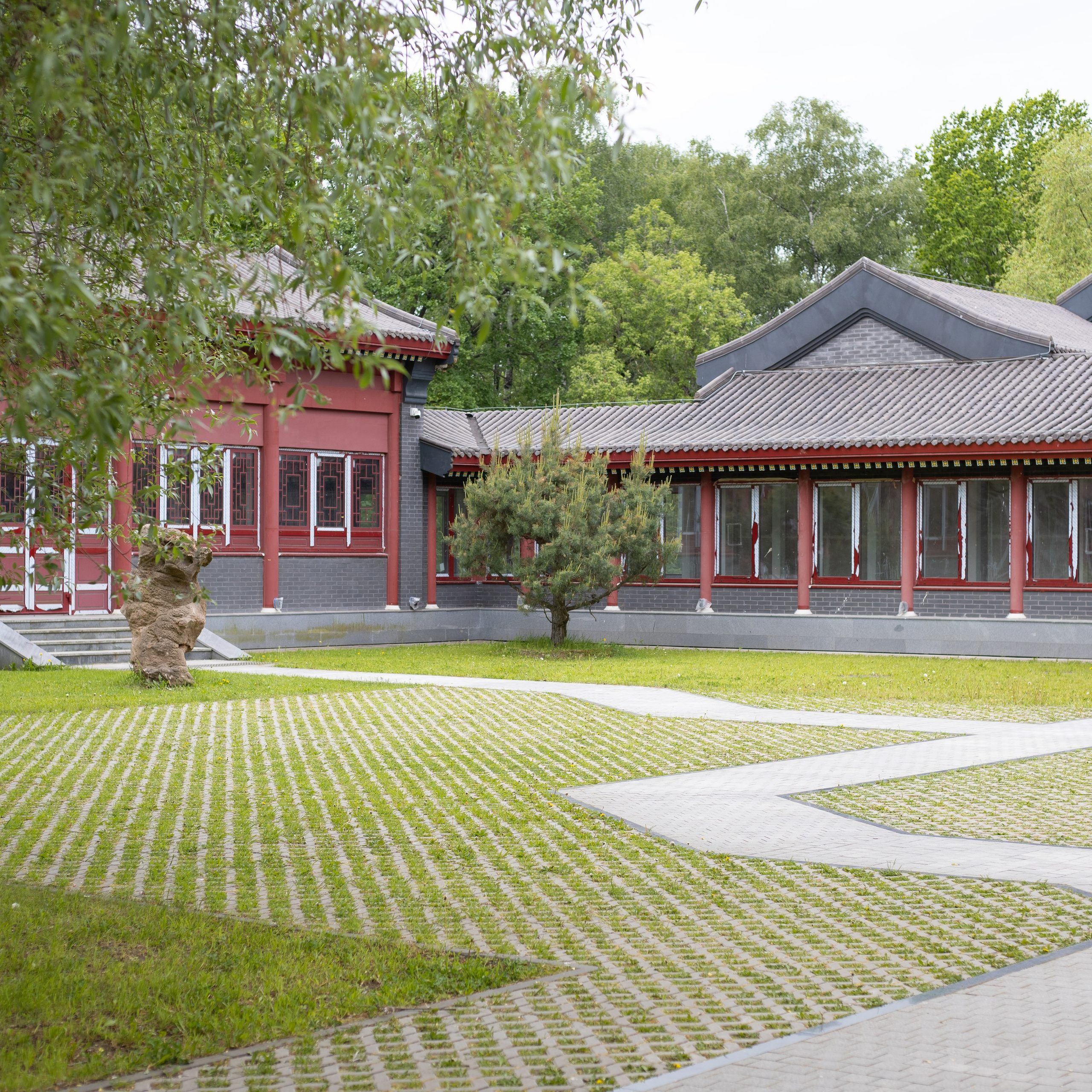 Парк Хуамин. Павильон Хайтан