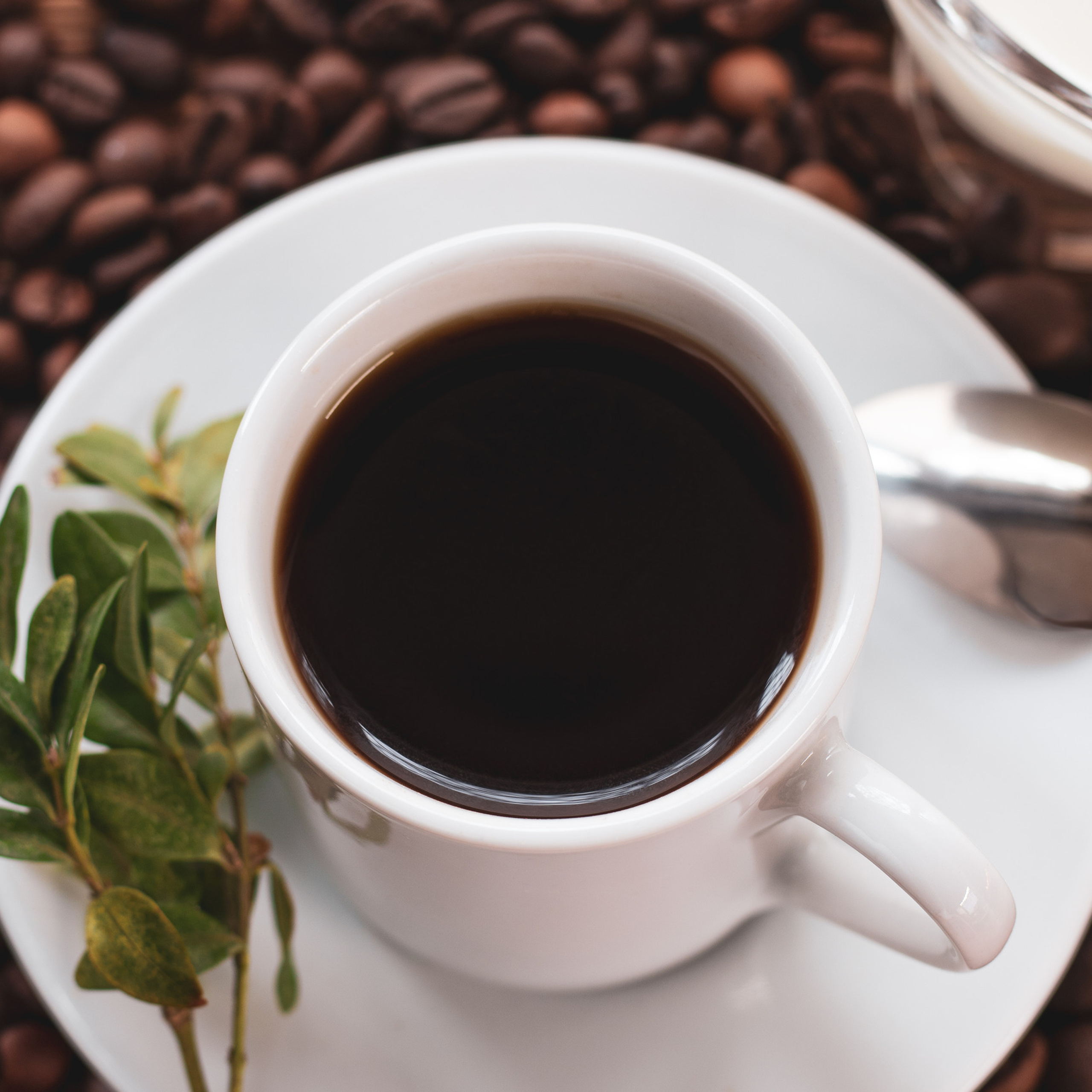 Чашка кофе.