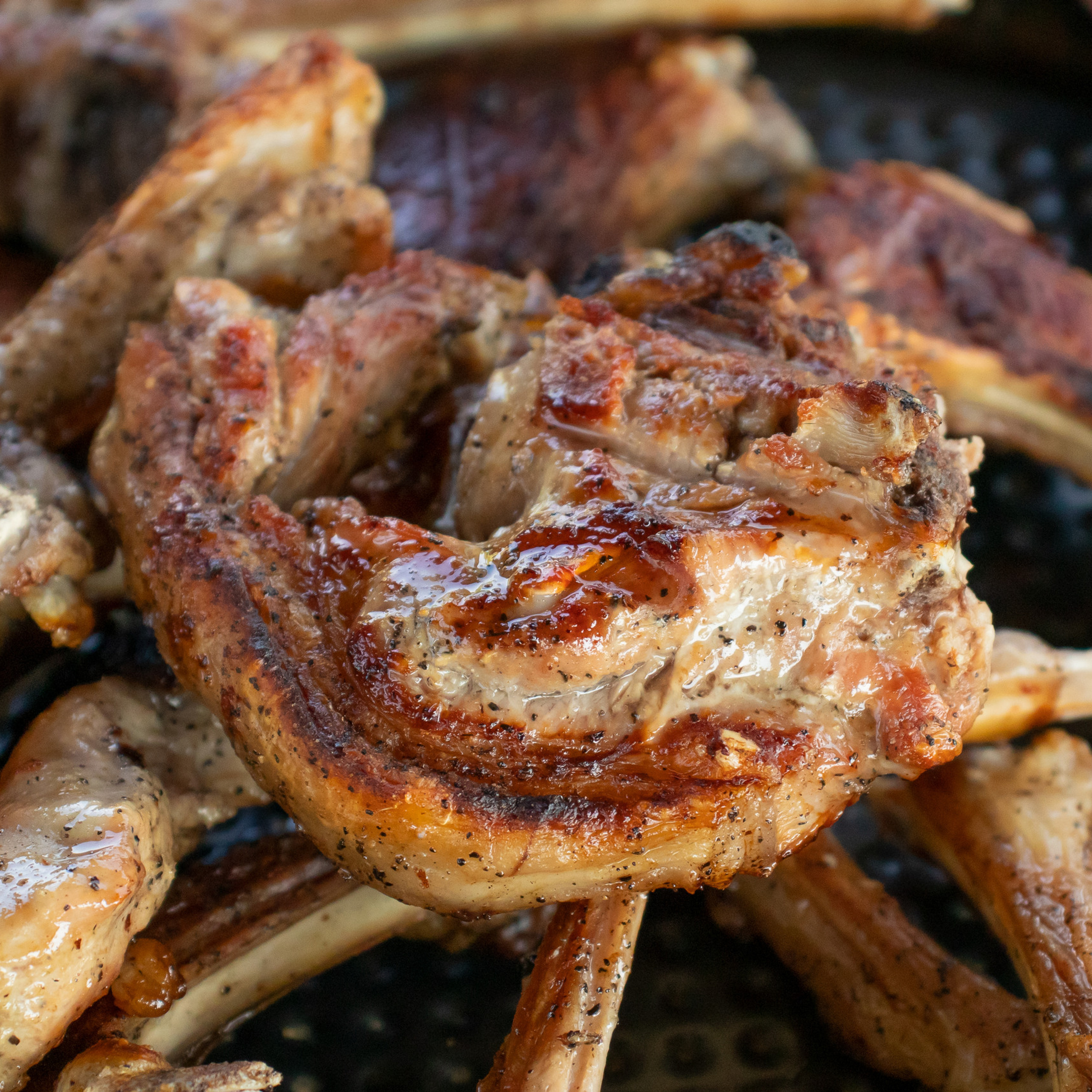 Шашлык из баранины.