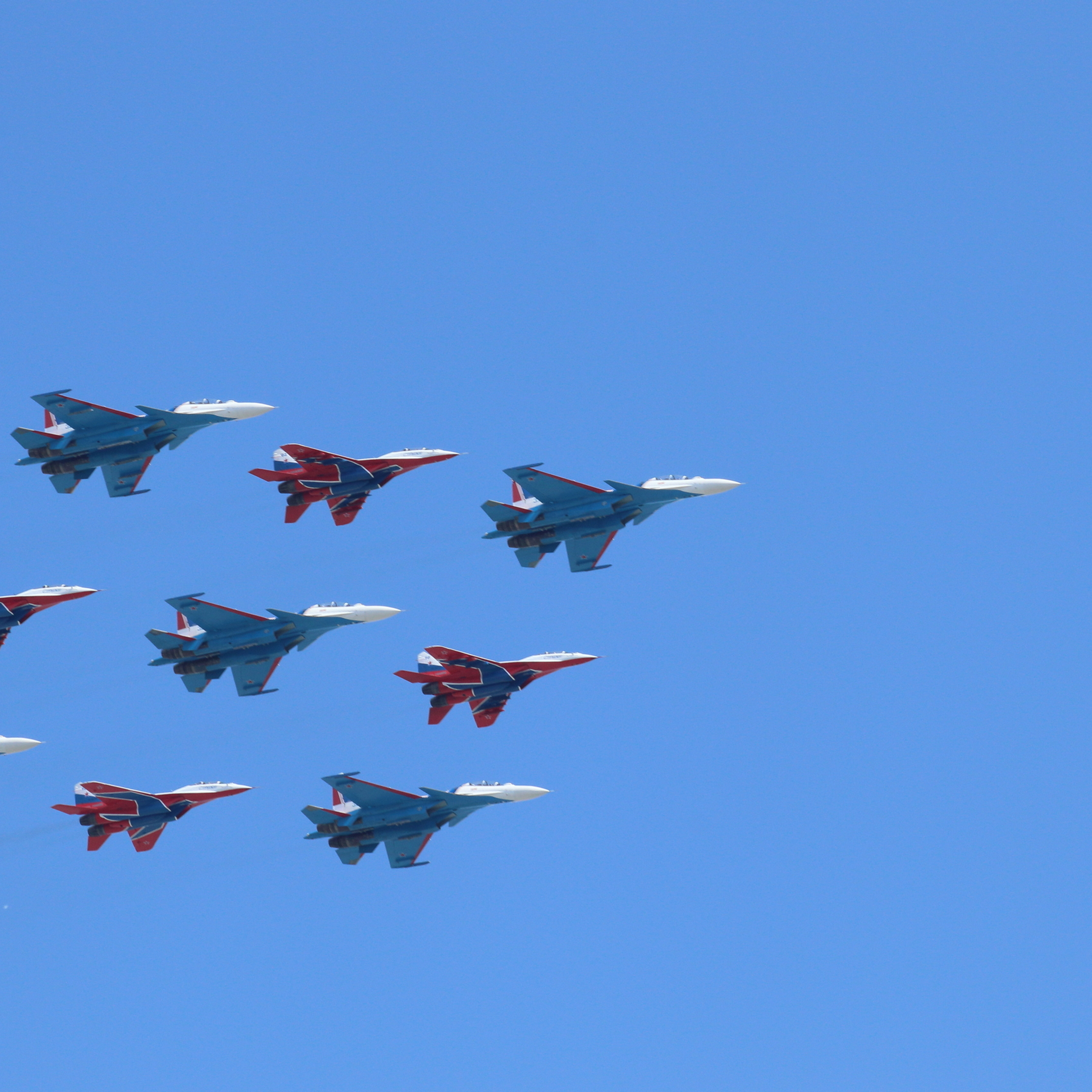 Парад победы 2020. Авиационная часть. Фотограф в Москве Катарина Крук