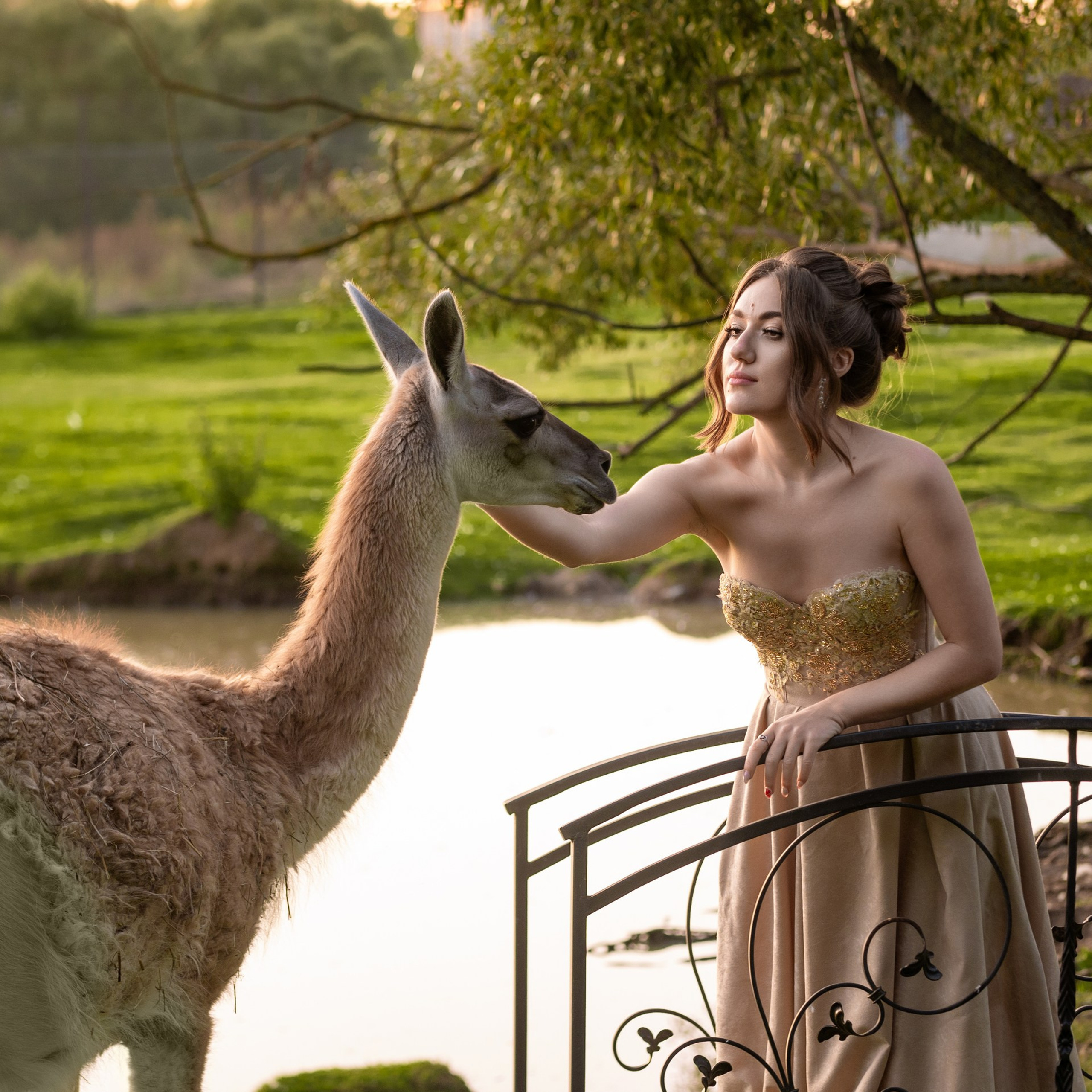 Светлана на ферме аванпост