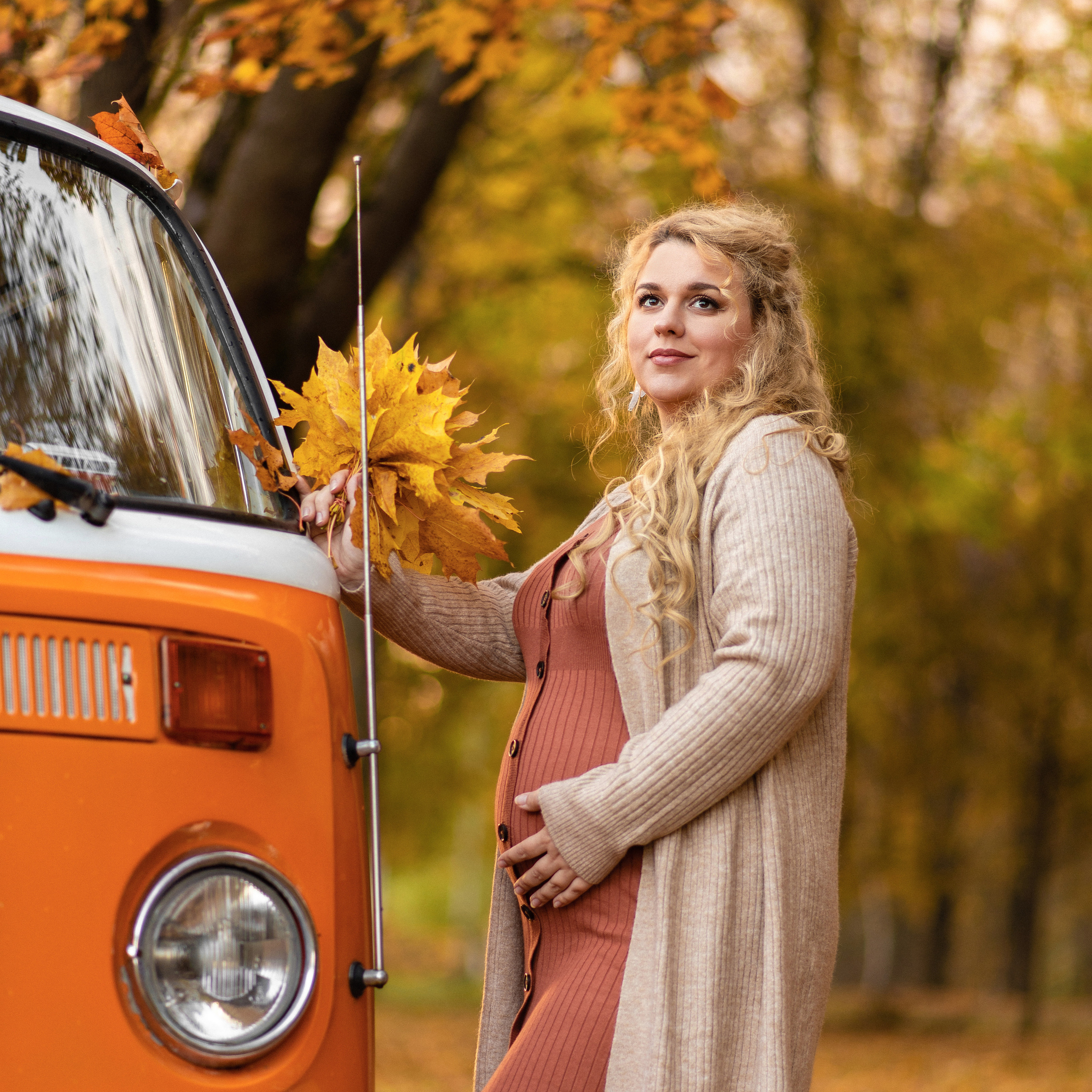 На природе