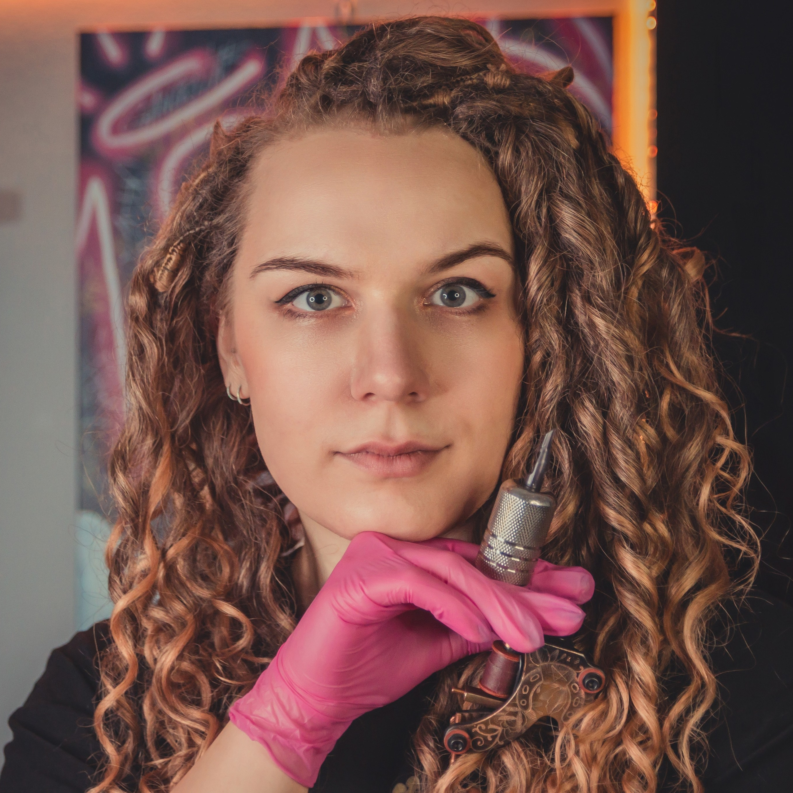 В тату студии