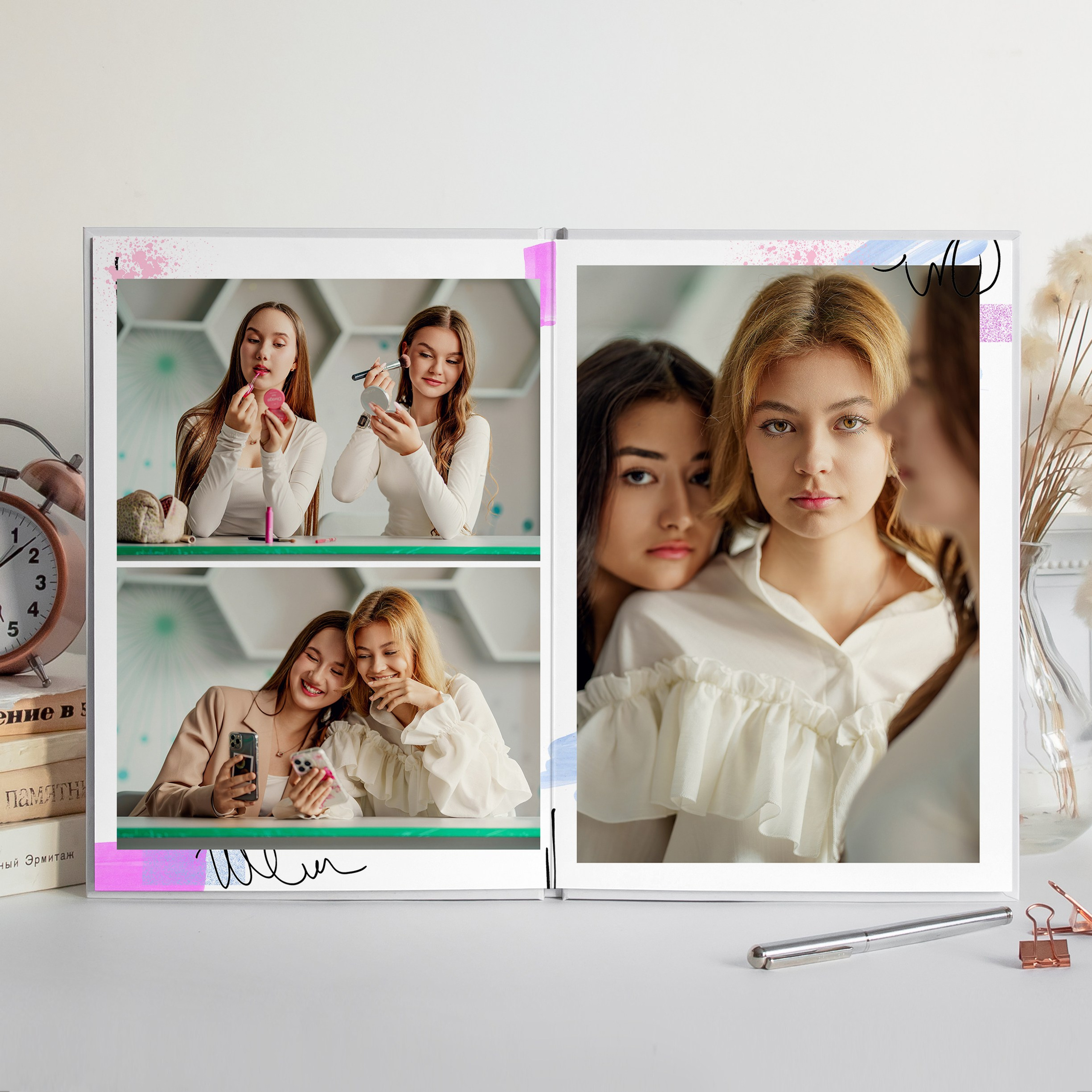 Портрет. Современные выпускные альбомы. Мы делаем не просто альбомы, а стильные фотокниги