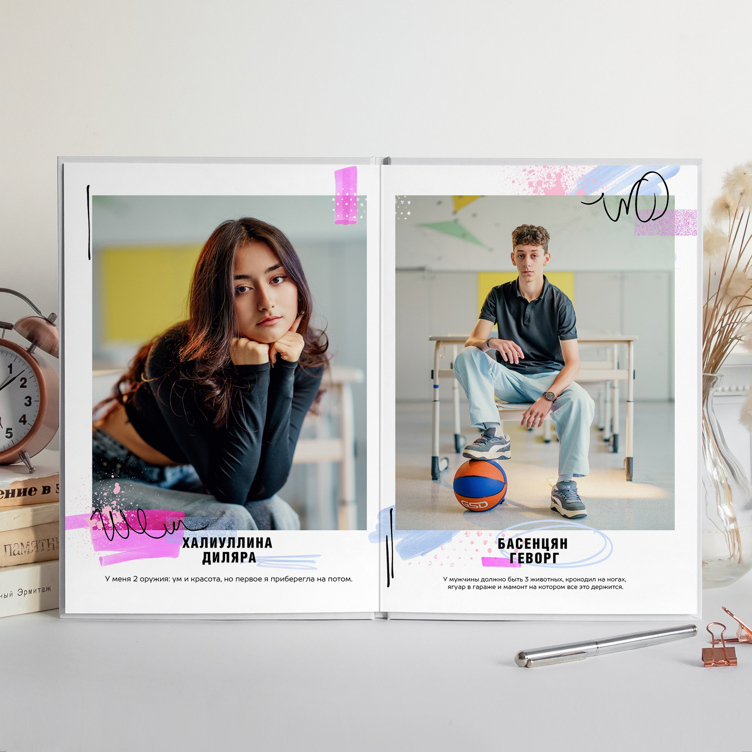 Портрет. Современные выпускные альбомы. Мы делаем не просто альбомы, а стильные фотокниги