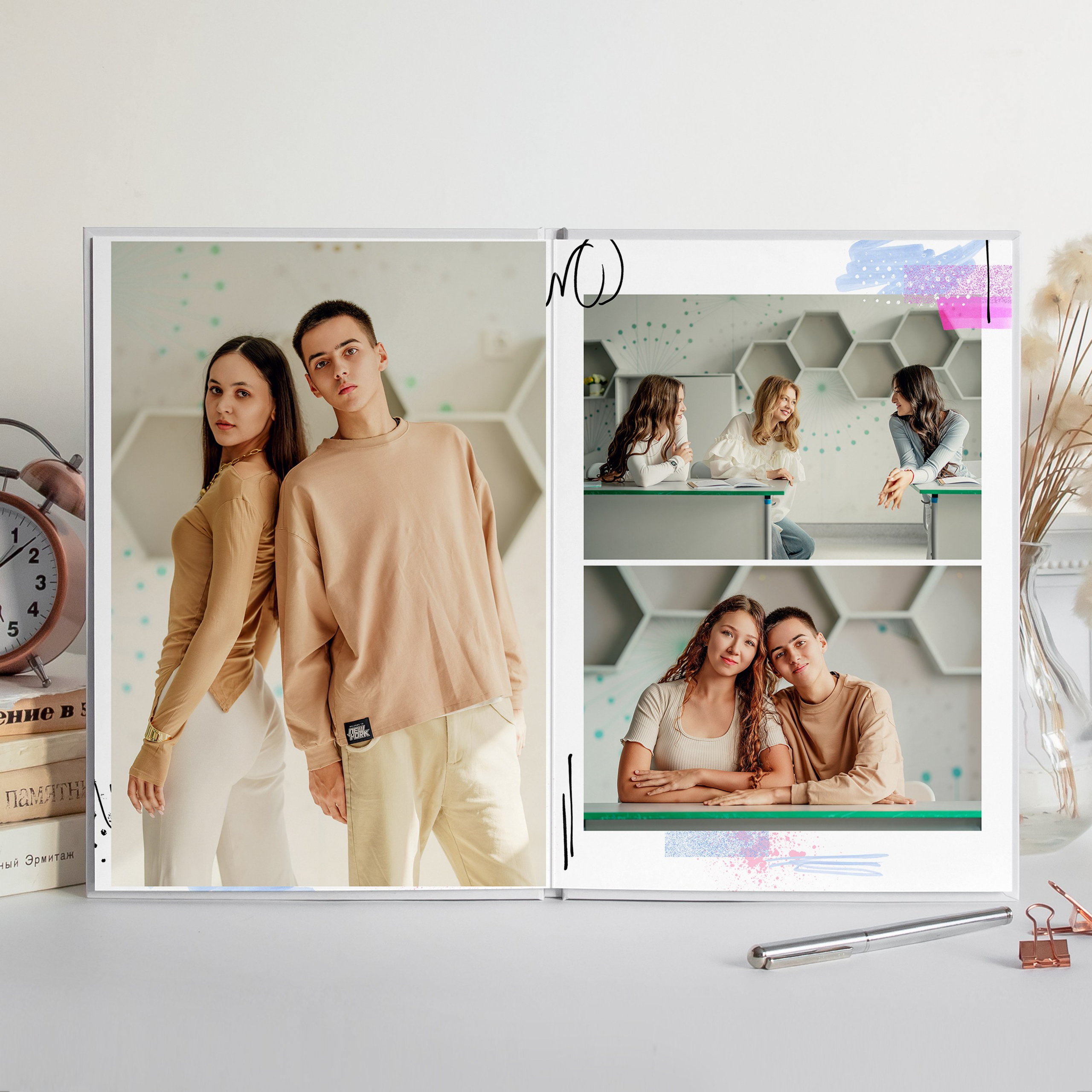 Портрет. Современные выпускные альбомы. Мы делаем не просто альбомы, а стильные фотокниги