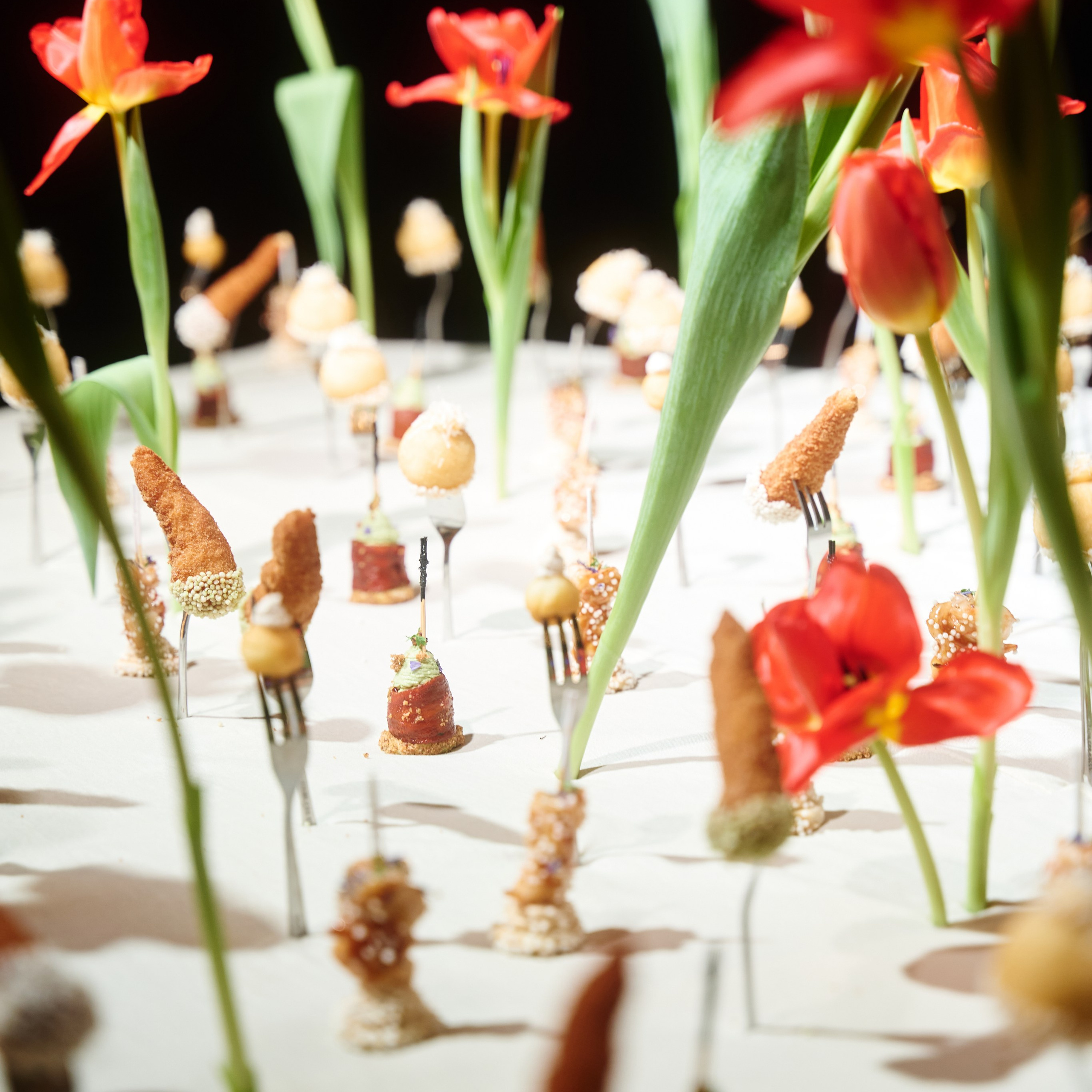 Pir event catering presentation