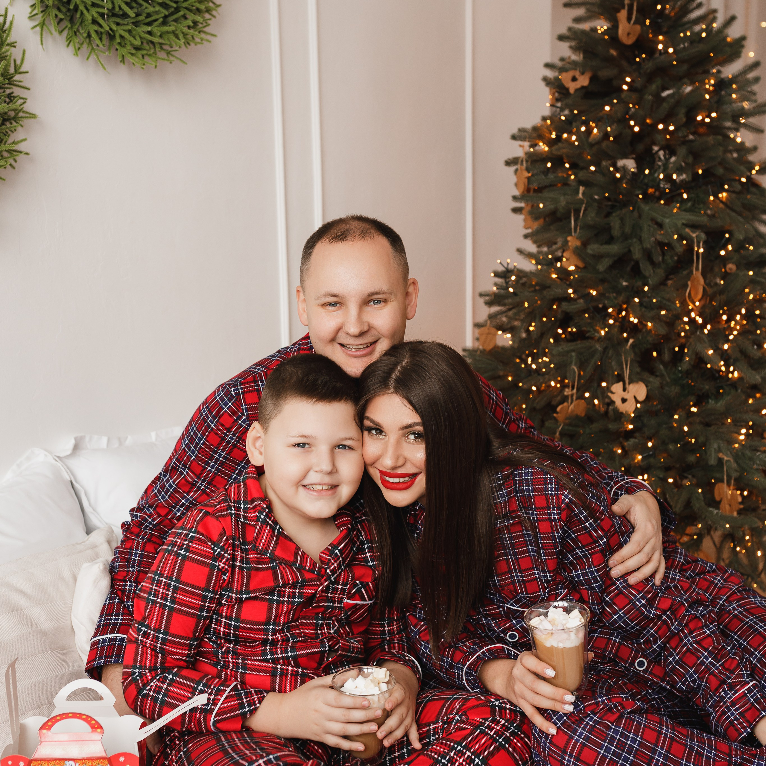 Новогодняя семейная фотосессия