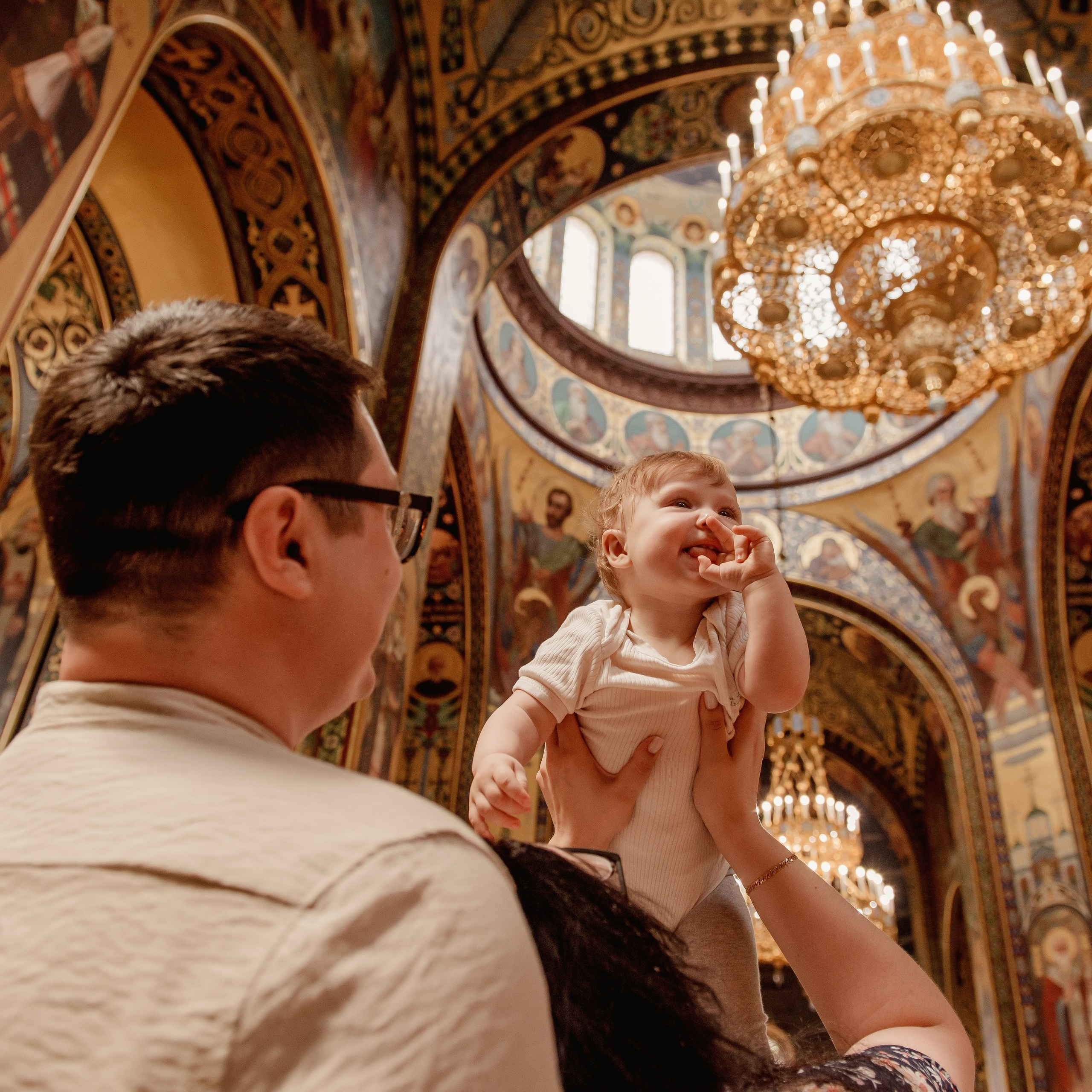 Таинство Крещения Елены, Вознесенский войсковой собор, г. Новочеркасск