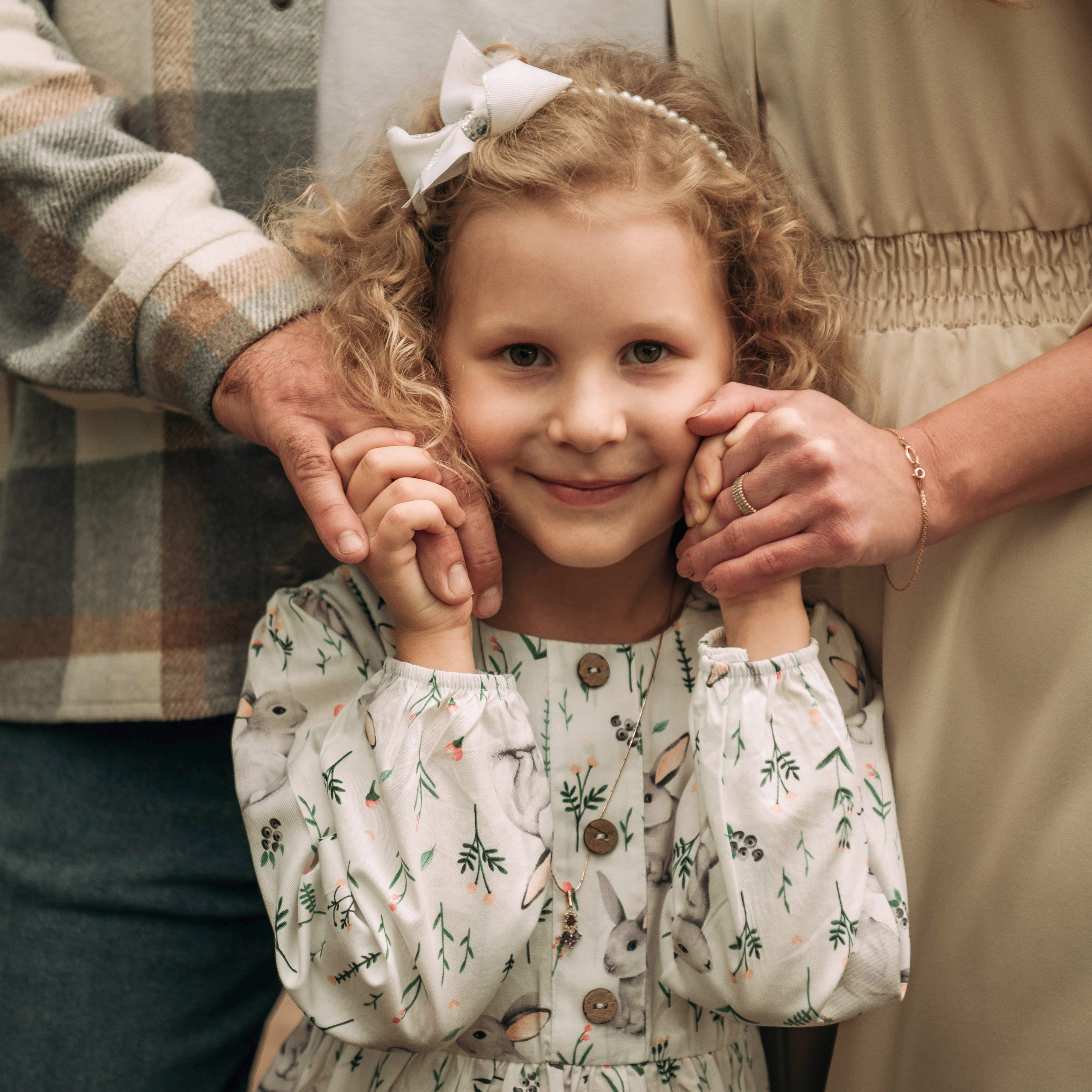 Семейная съёмка в оранжерее