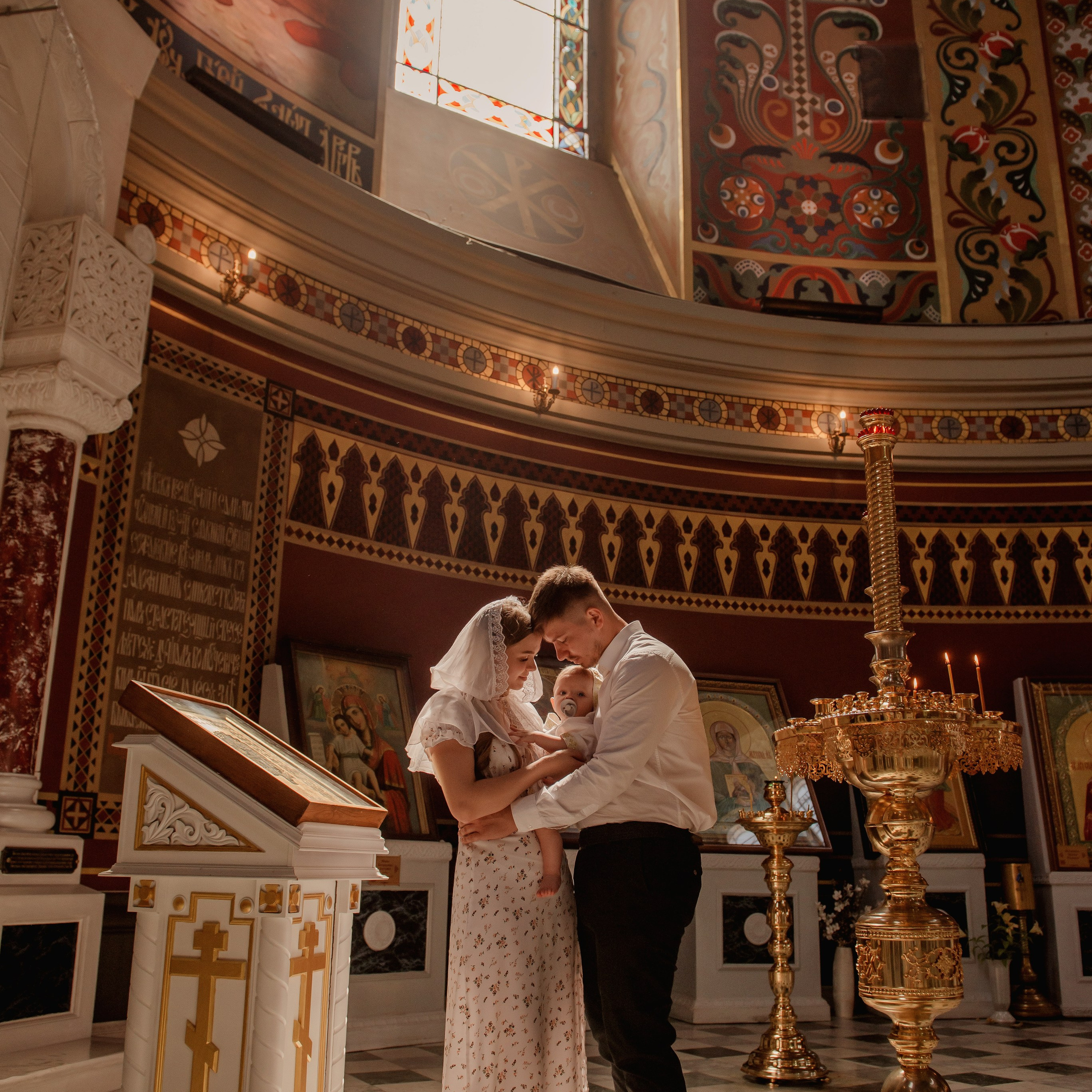 Таинство Крещения Даниила, Вознесенский войсковой собор, г. Новочеркасск
