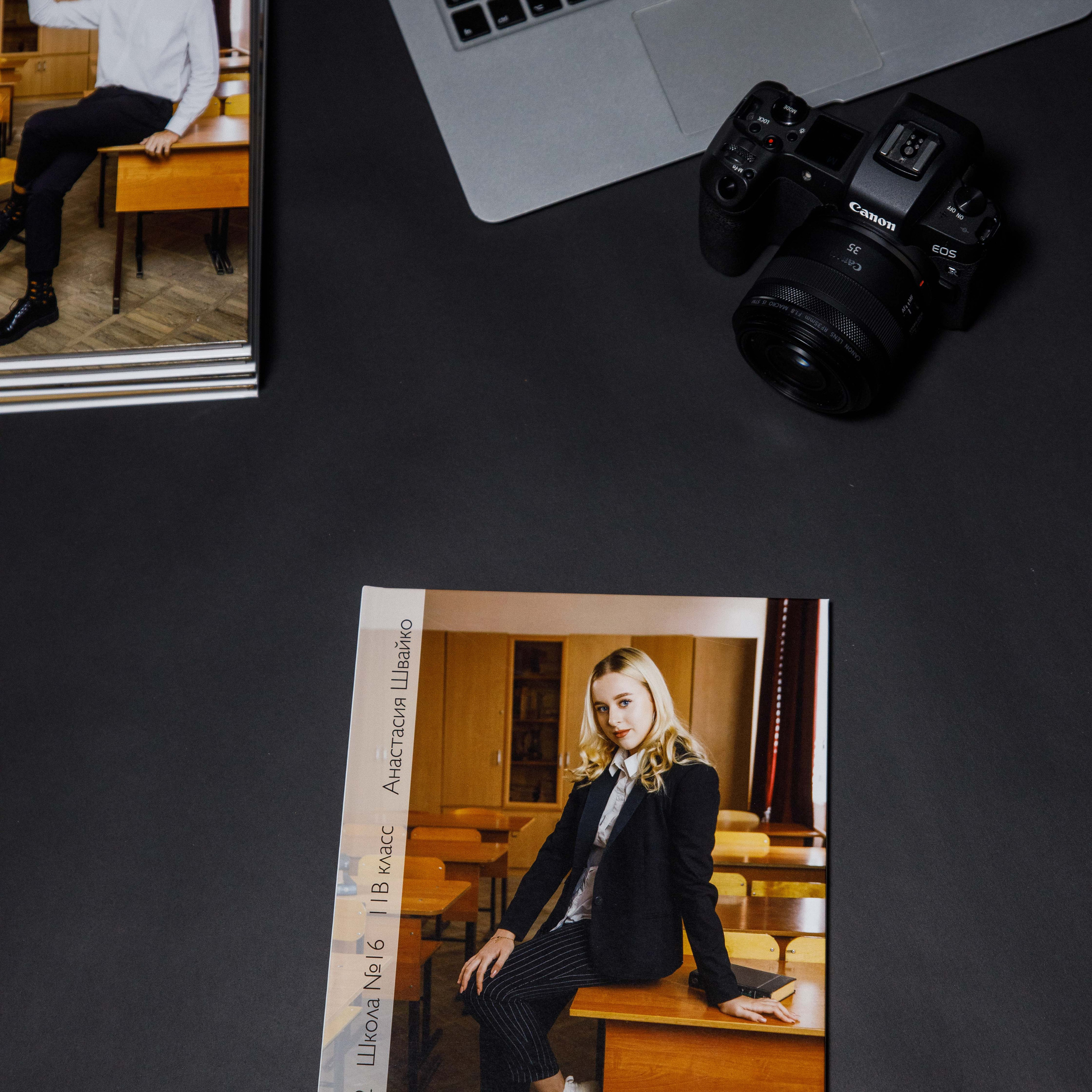 Дизайны выпускных фотоальбомов. Фотограф Андрей Баксов