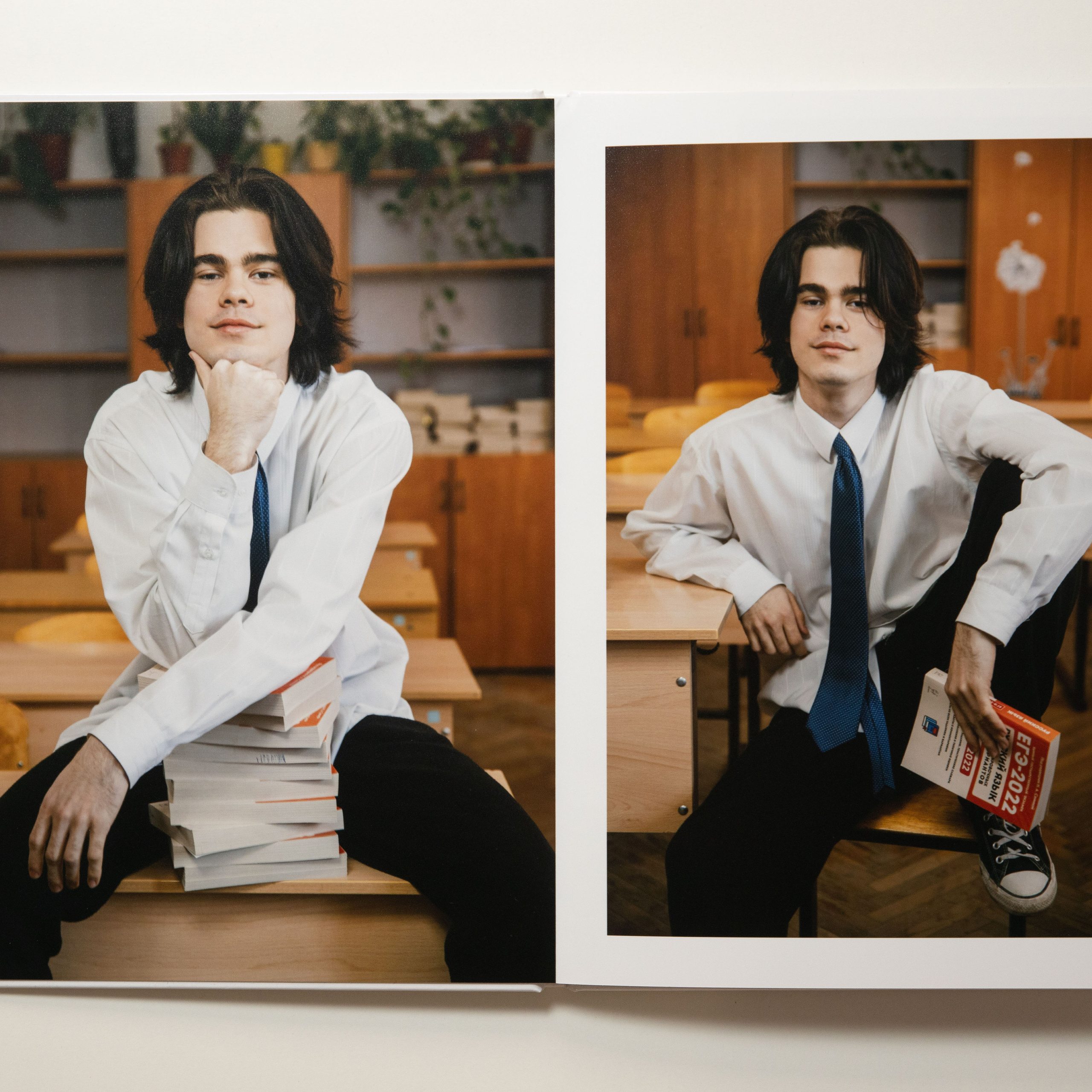 Дизайны выпускных фотоальбомов. Фотограф Андрей Баксов