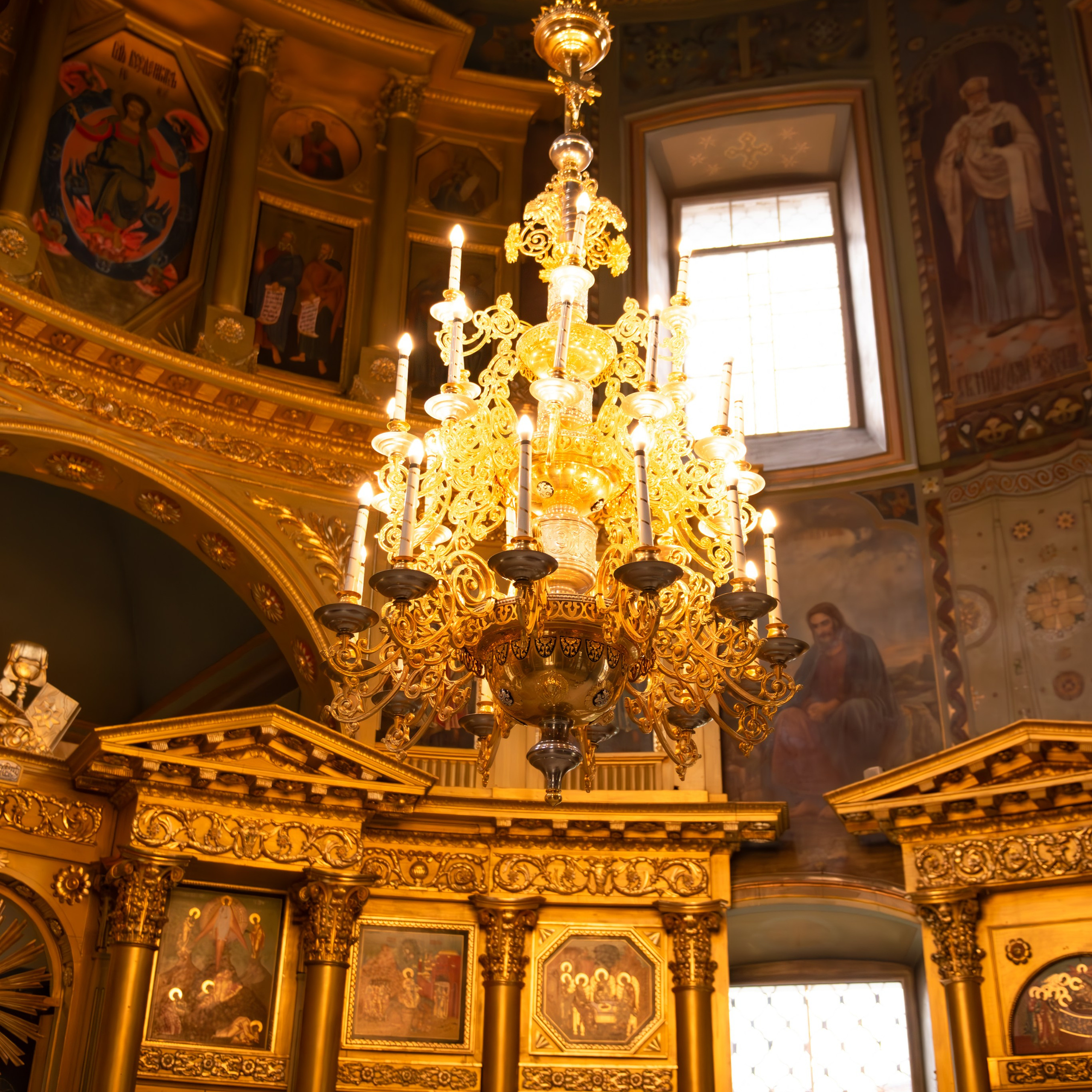 Крещение Тихона