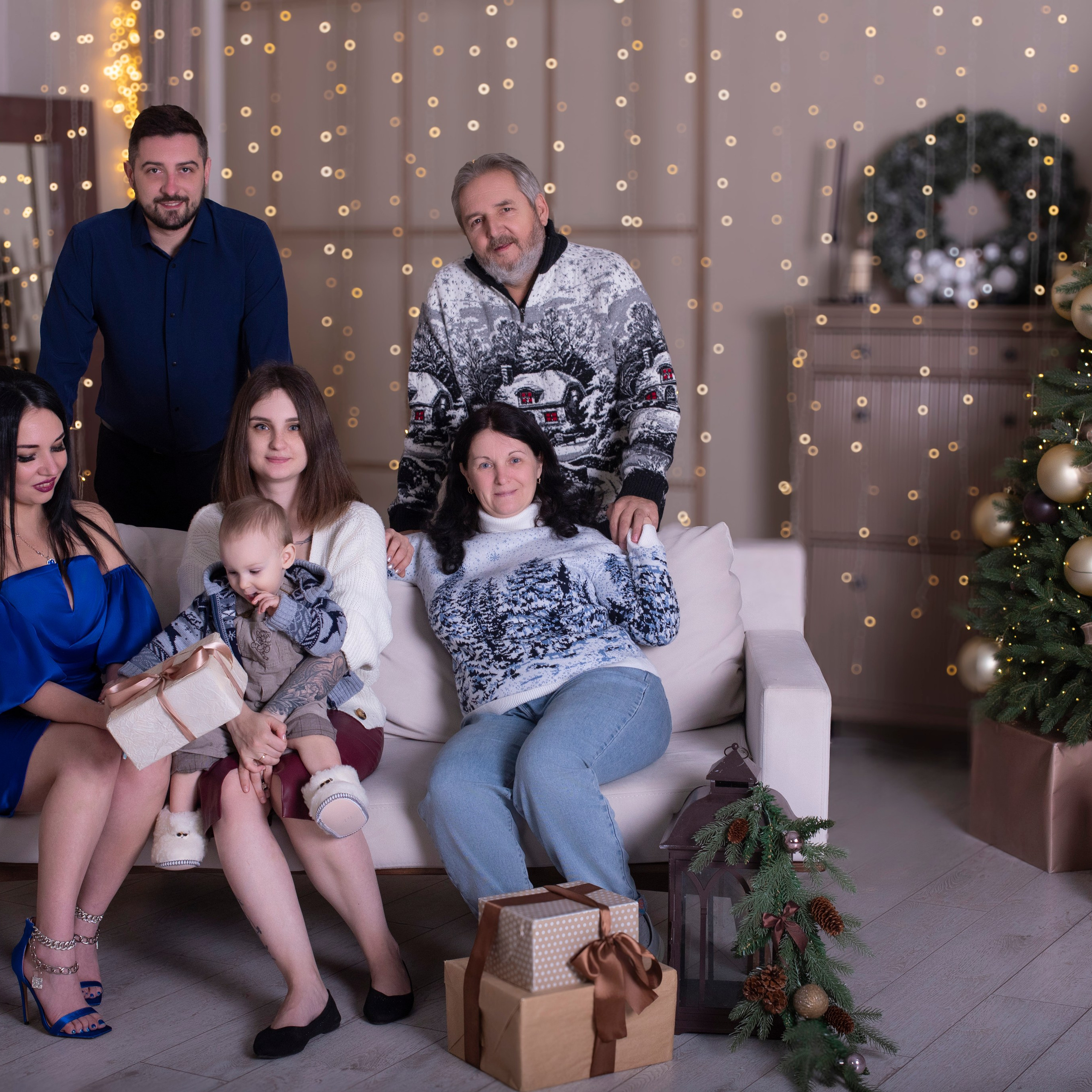 Семейная новогодняя