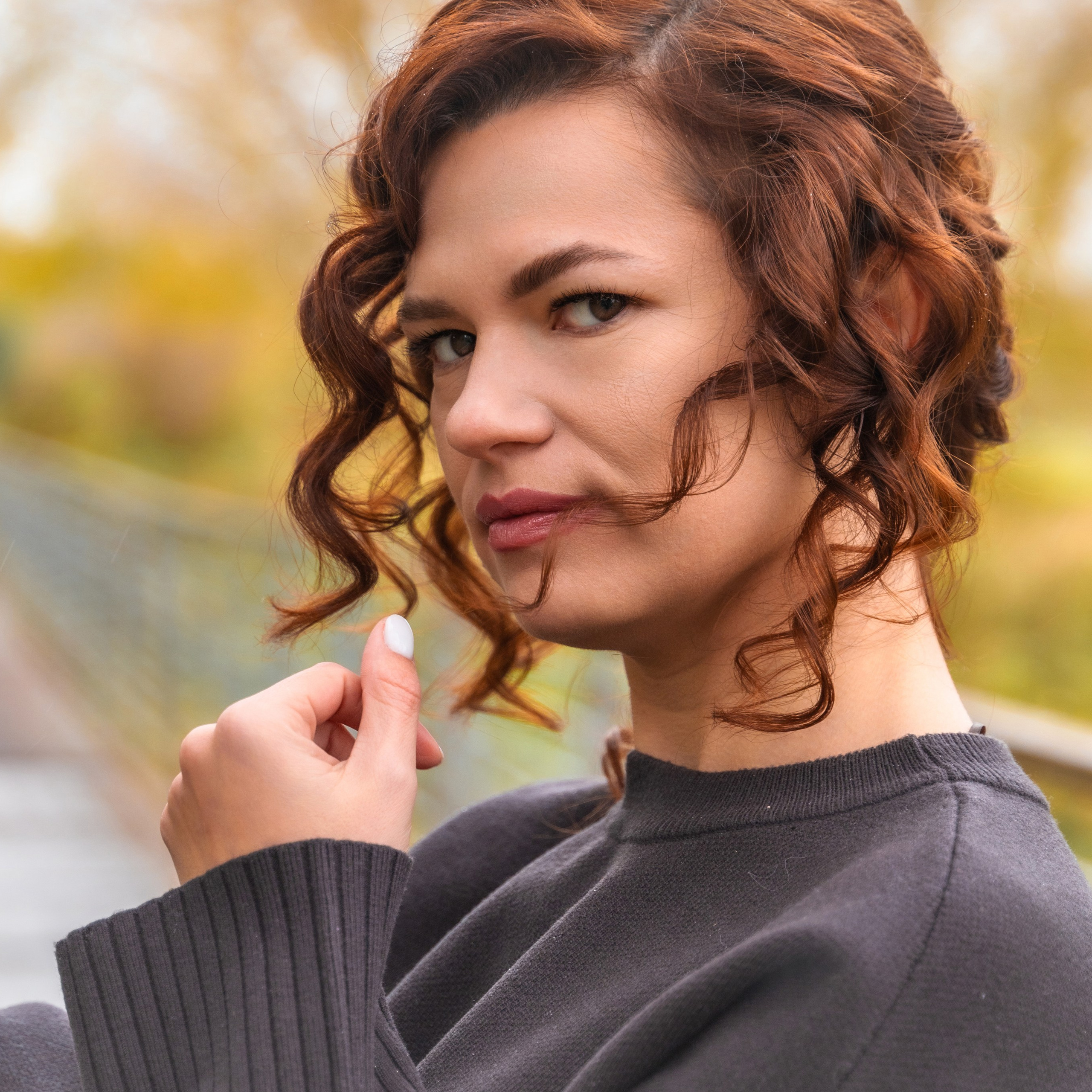 Осенняя прогулка Анастасии