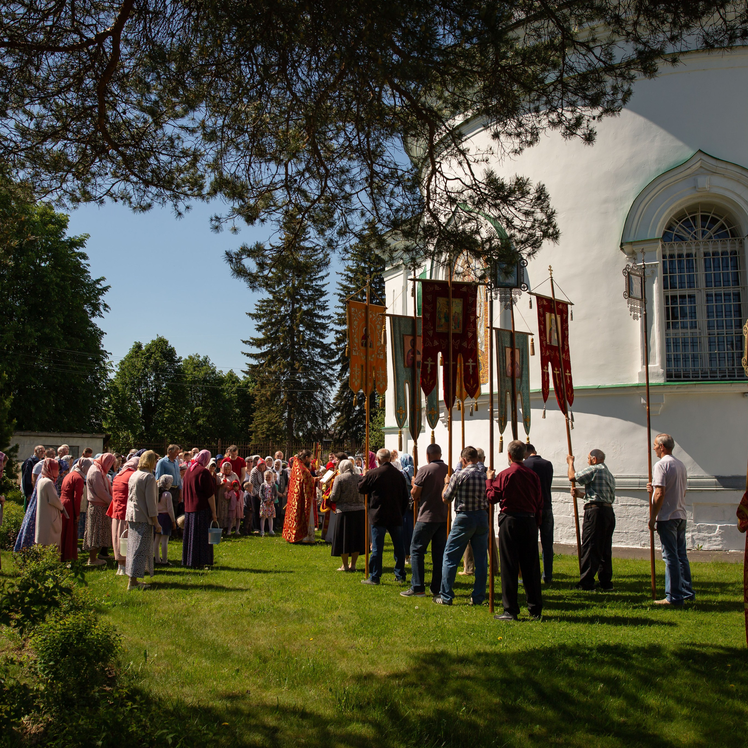Крестный ход с Ашитково Воскресенский храм