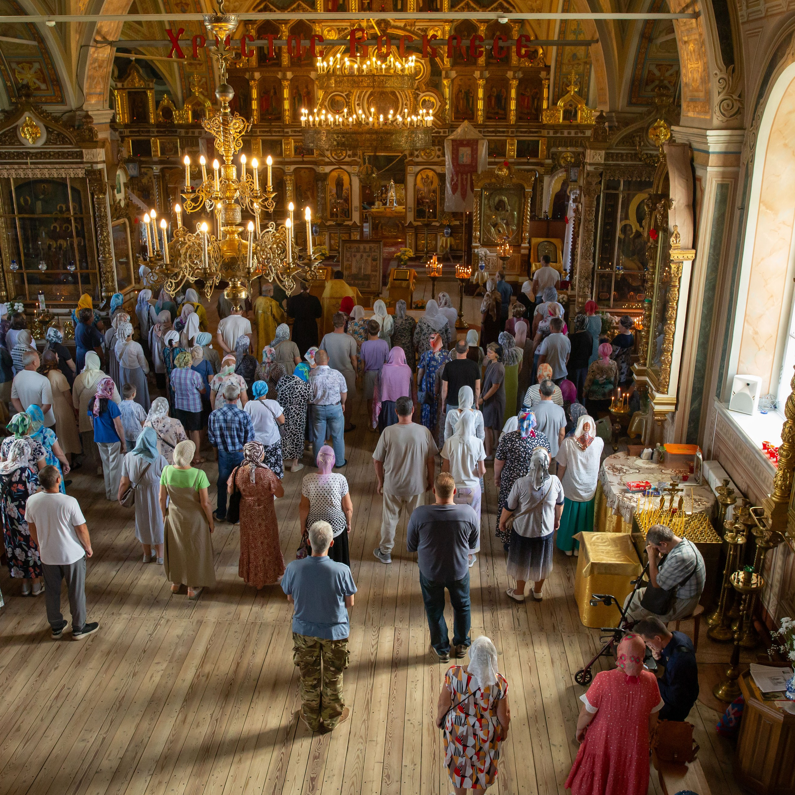 Молебен Николай Зарайсий с Ашитково Воскресенский храм