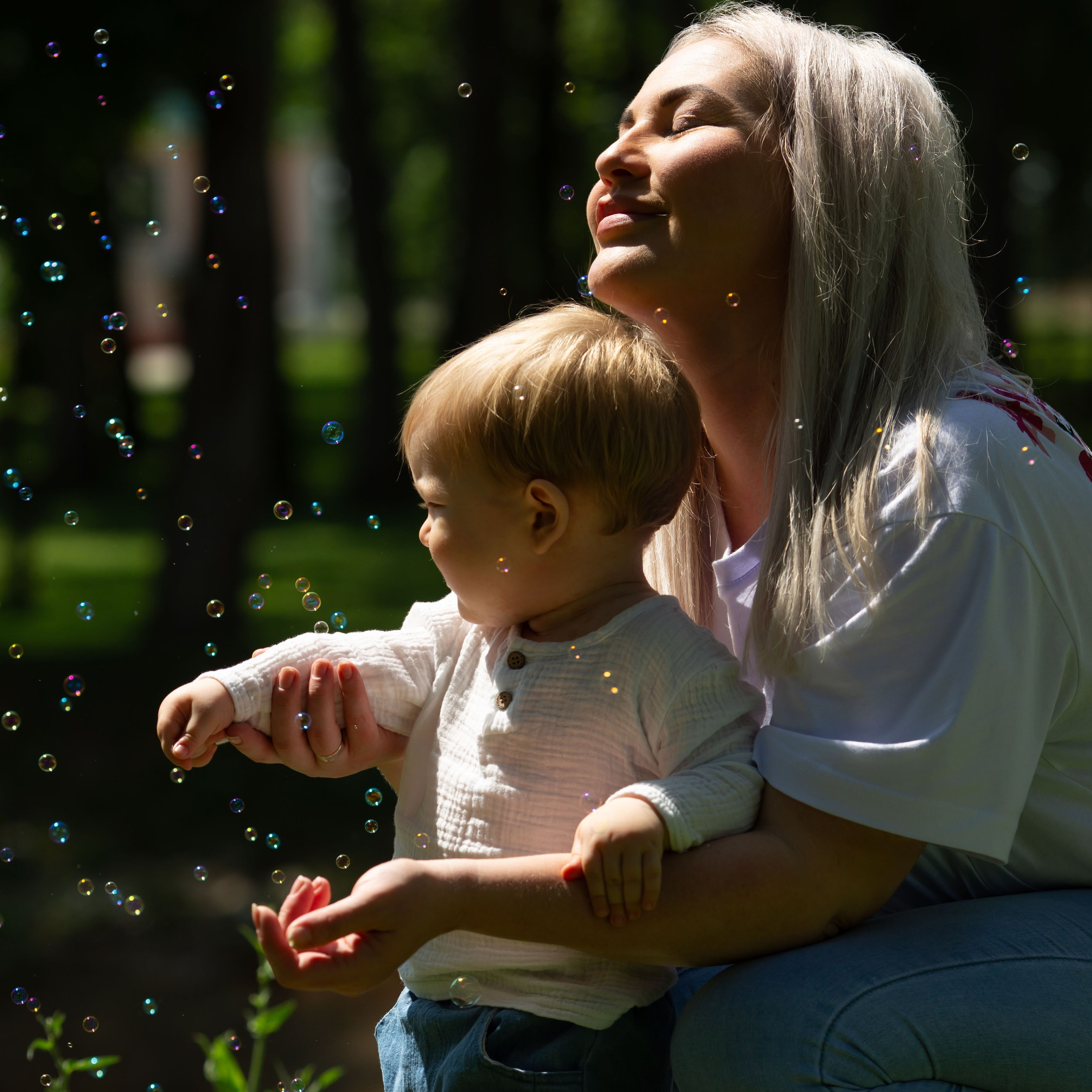 Семейная фотосессия Святослава в парке
