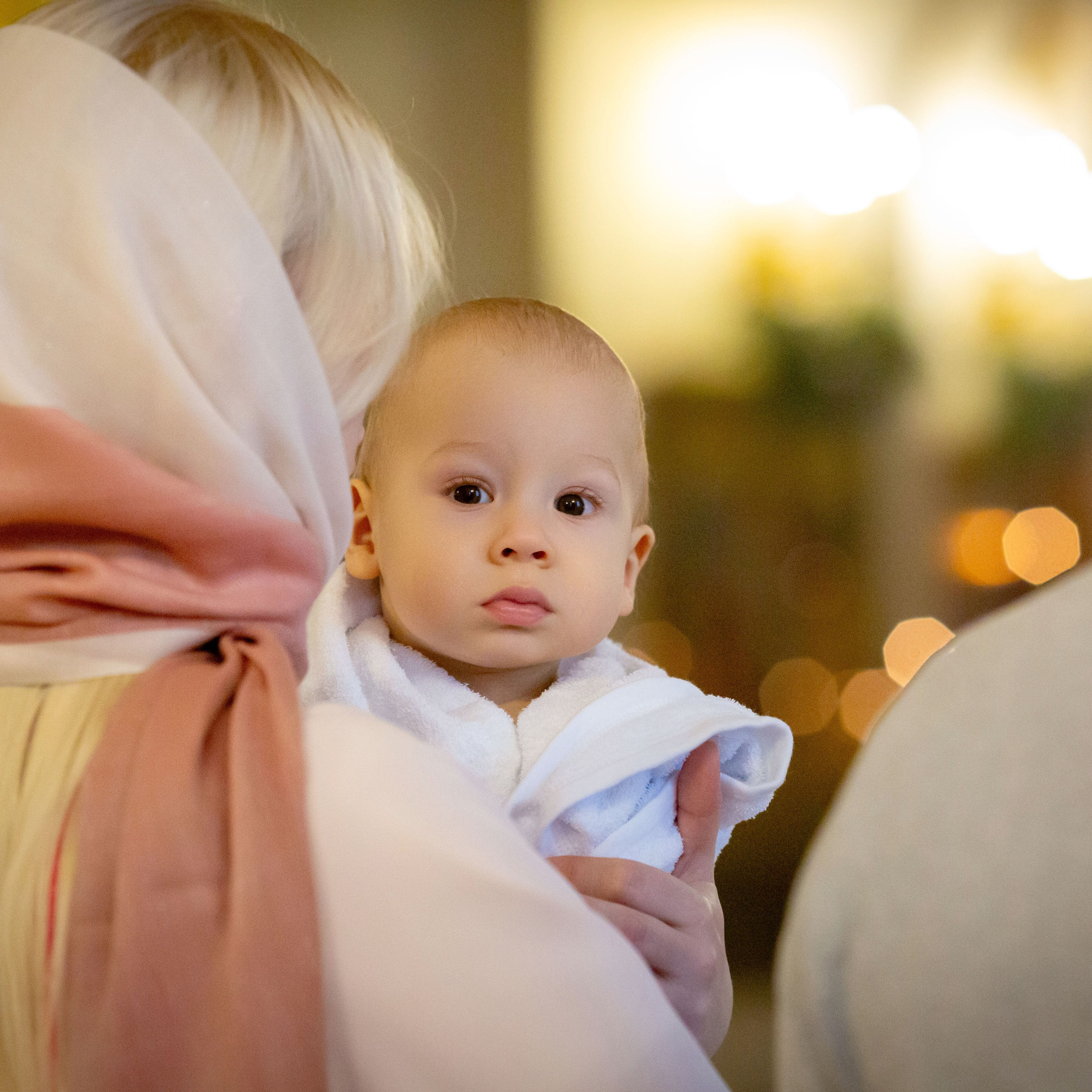 Таинство крещения Алексея