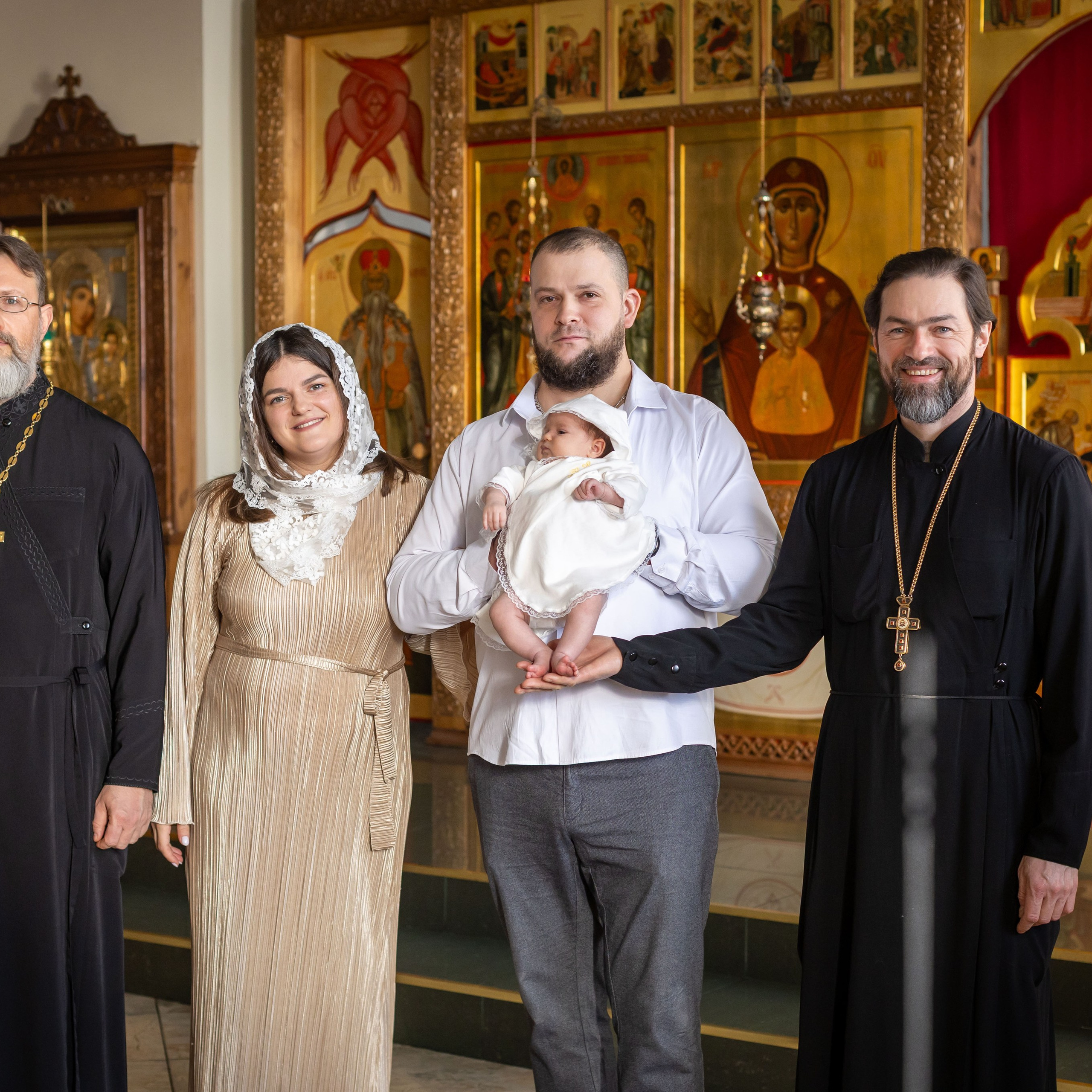 Крещение Милании