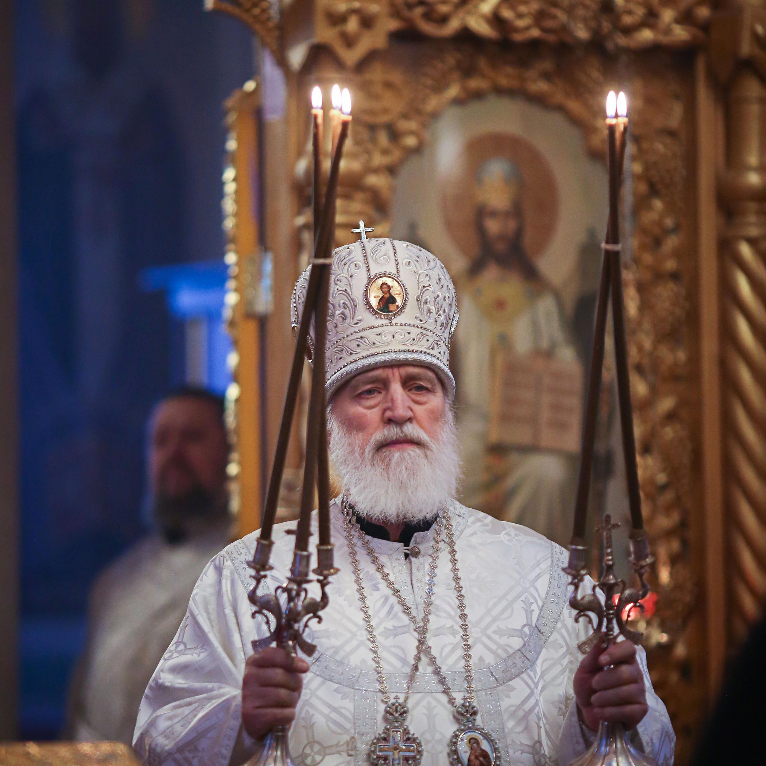 Божественная литургия в Христорождественском храме с. Михалёво