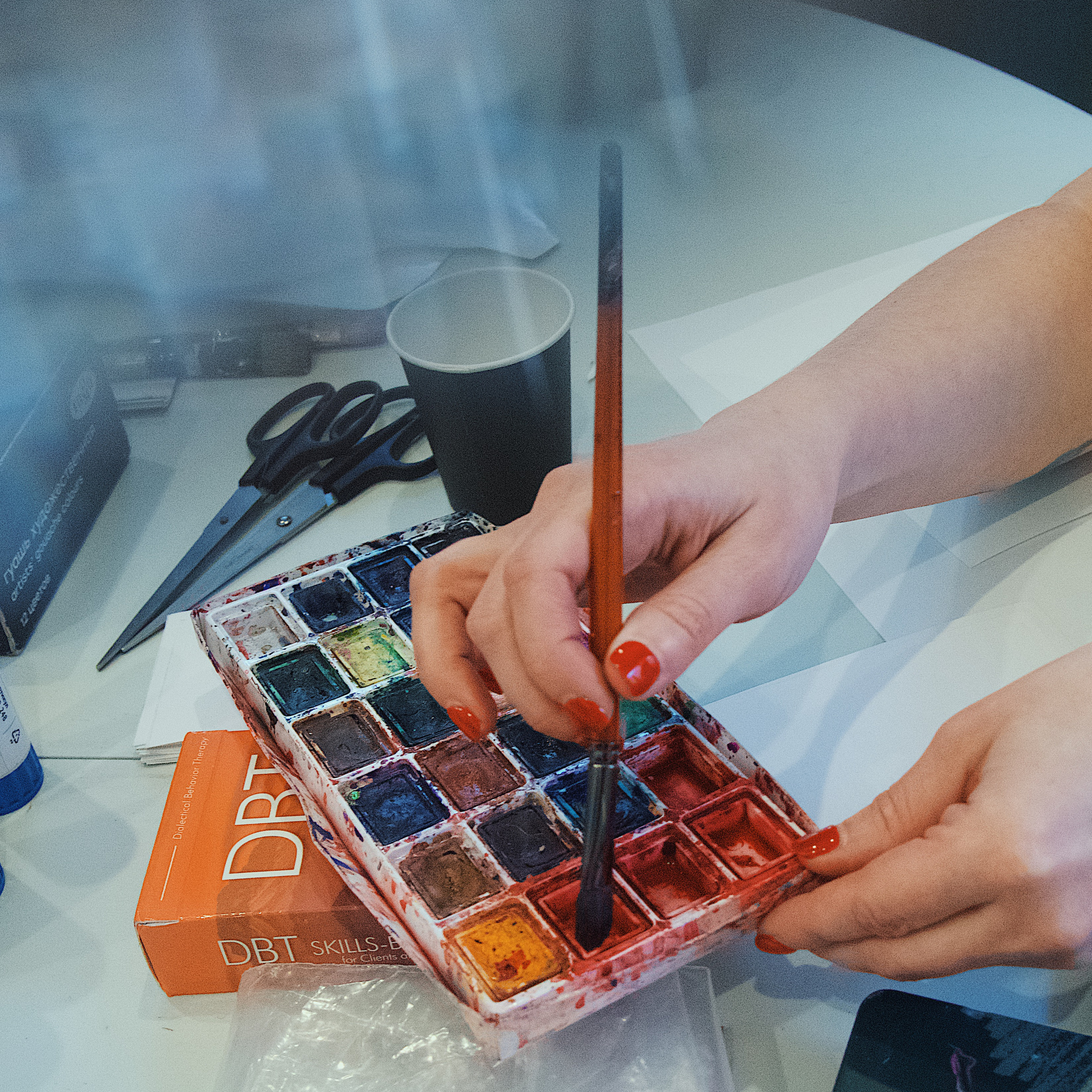 Занятие по арт-терапии