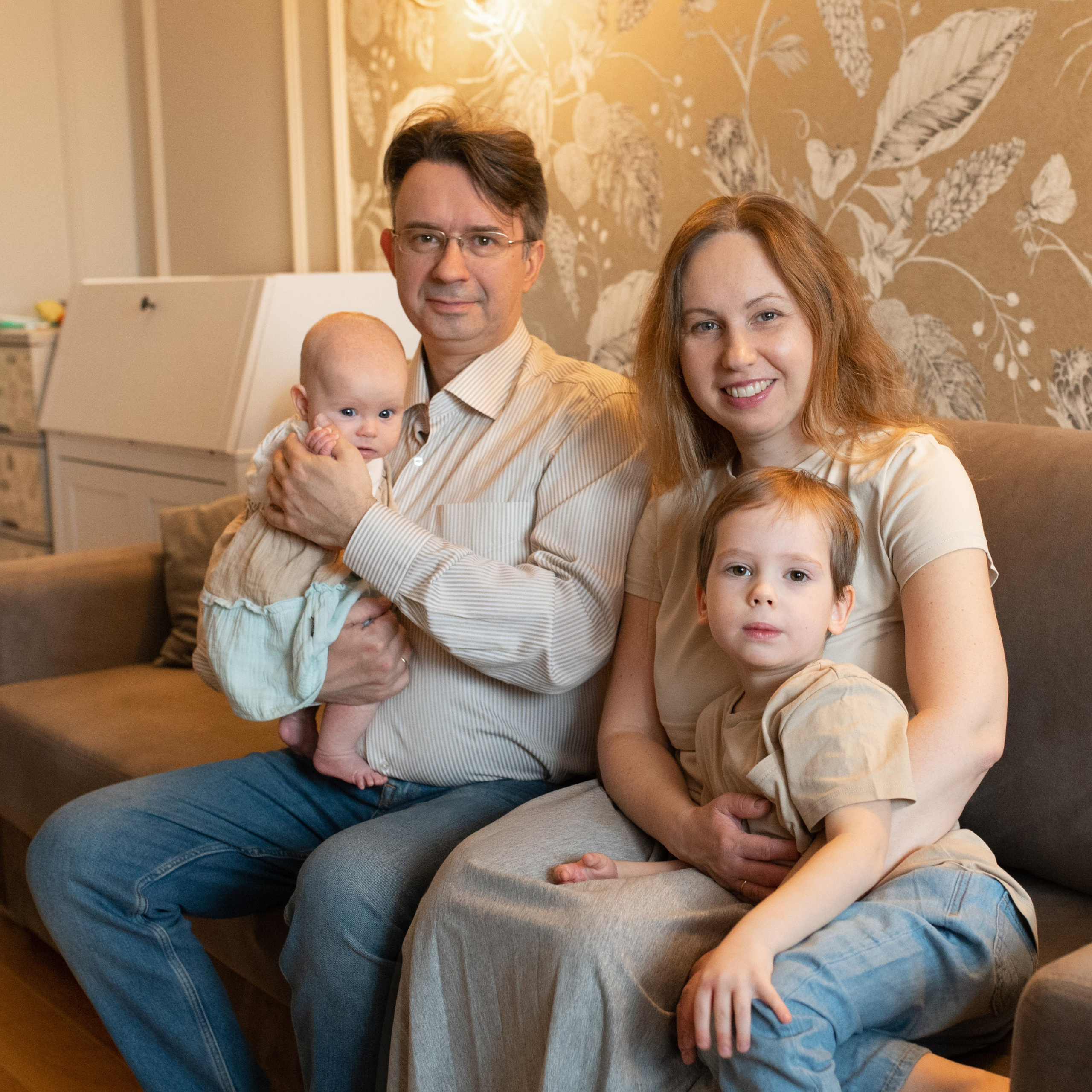 Домашняя съемка с детьми