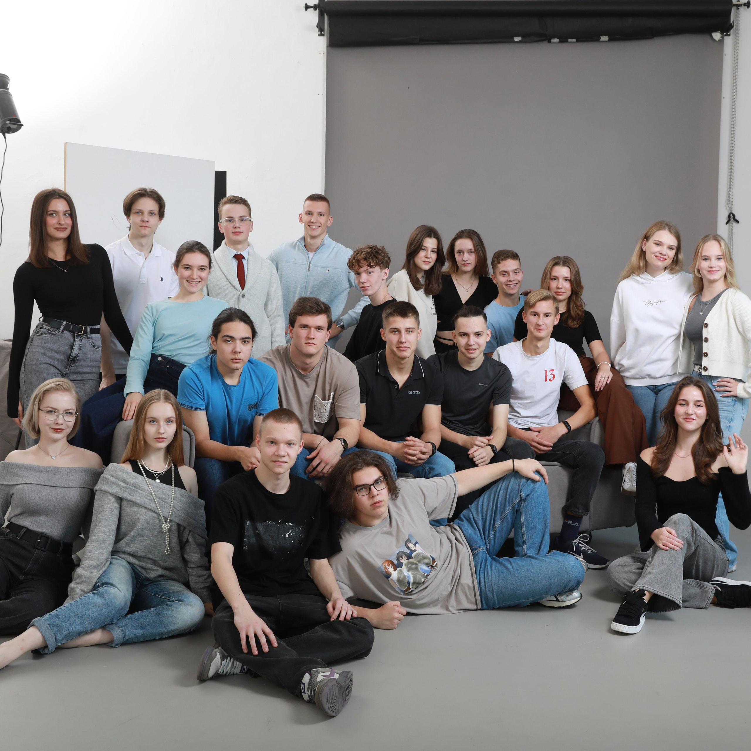 11 класс. Съемка в студии