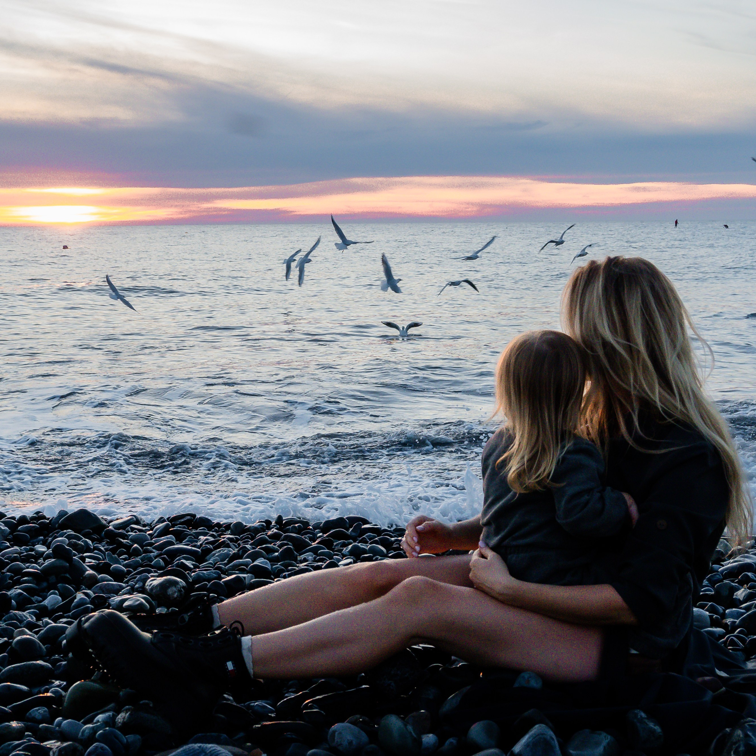 На берегу моря