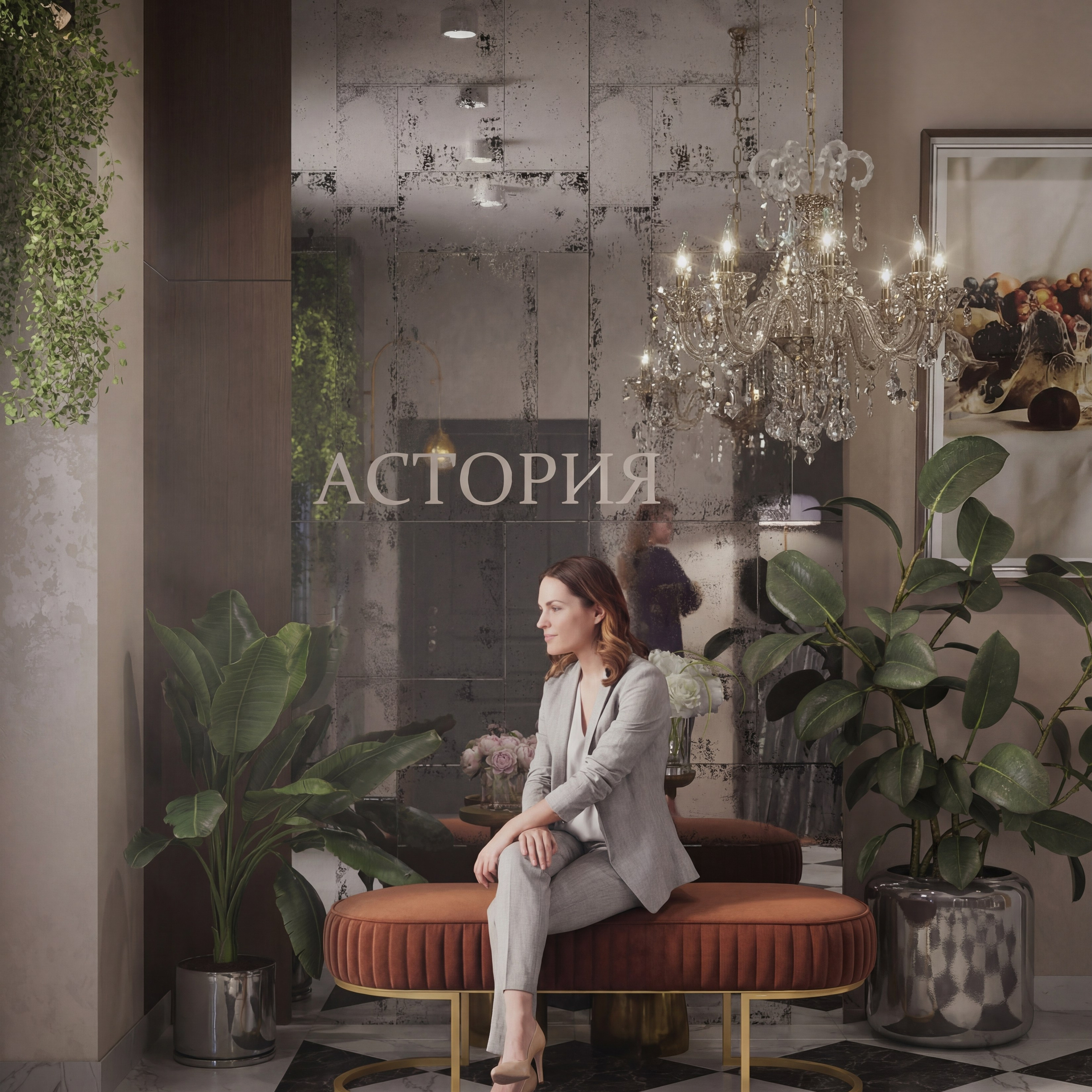 Ресторан Astoria. Портфолио 3D визуализатора