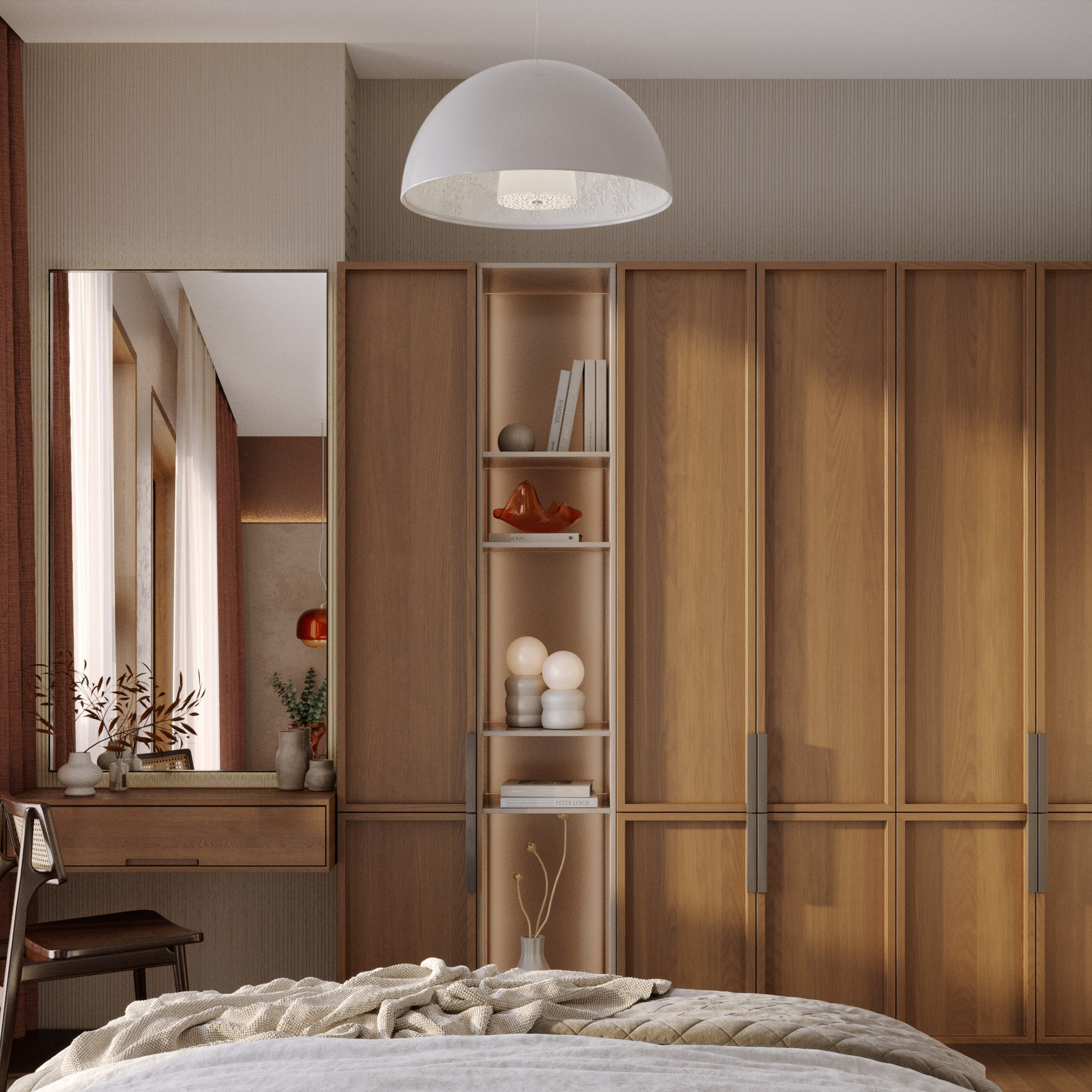 Chambre «L'Heure Bleue». Портфолио 3D визуализатора