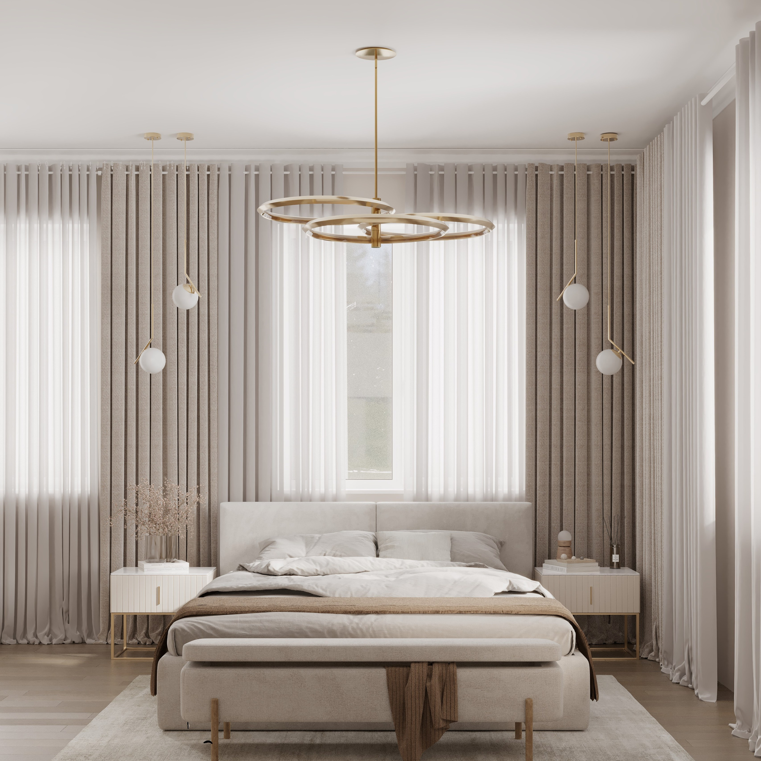 Living «Charme Caché». Портфолио 3D визуализатора